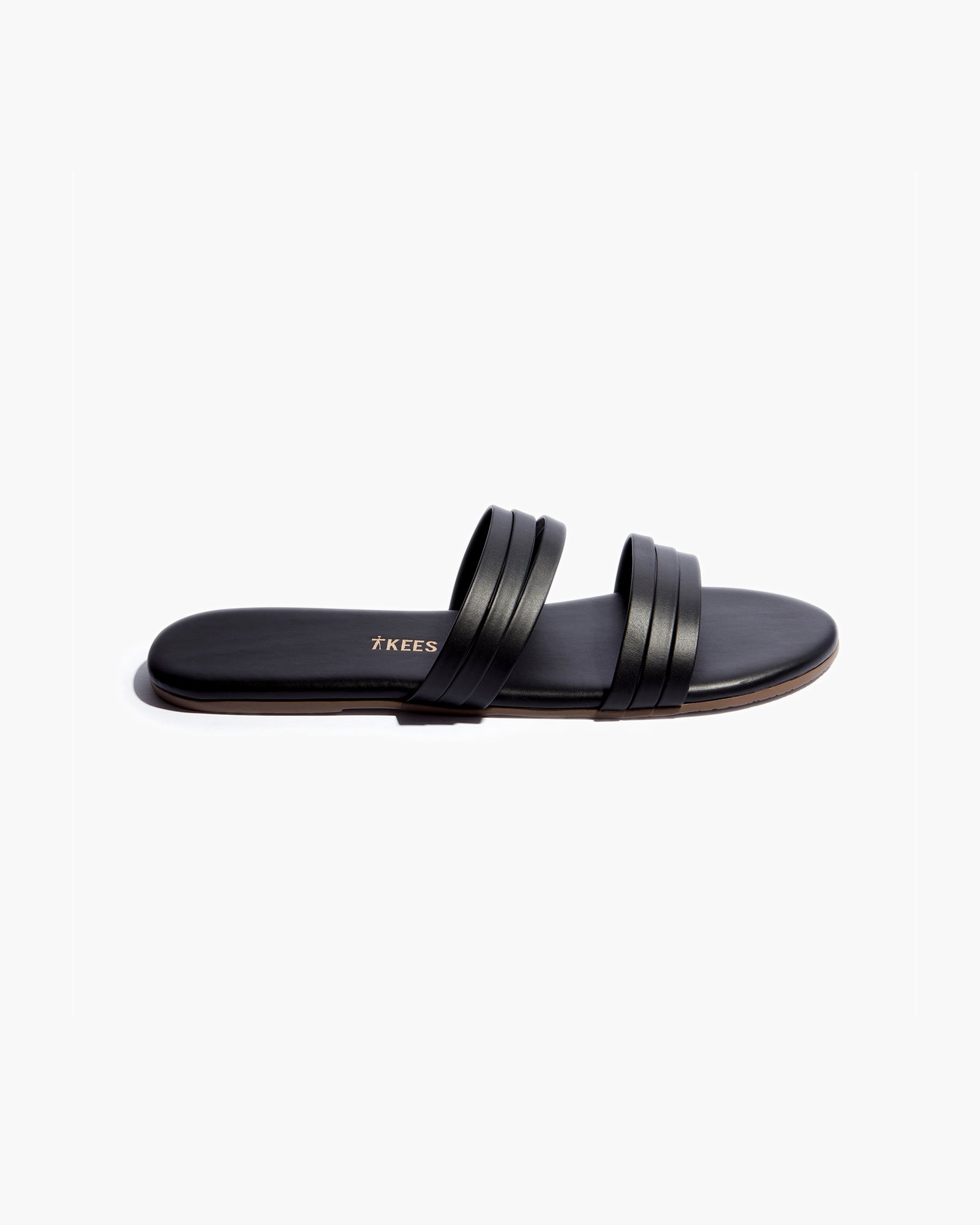 TKEES Allegra Women's Slides Black | EQYTXU-581