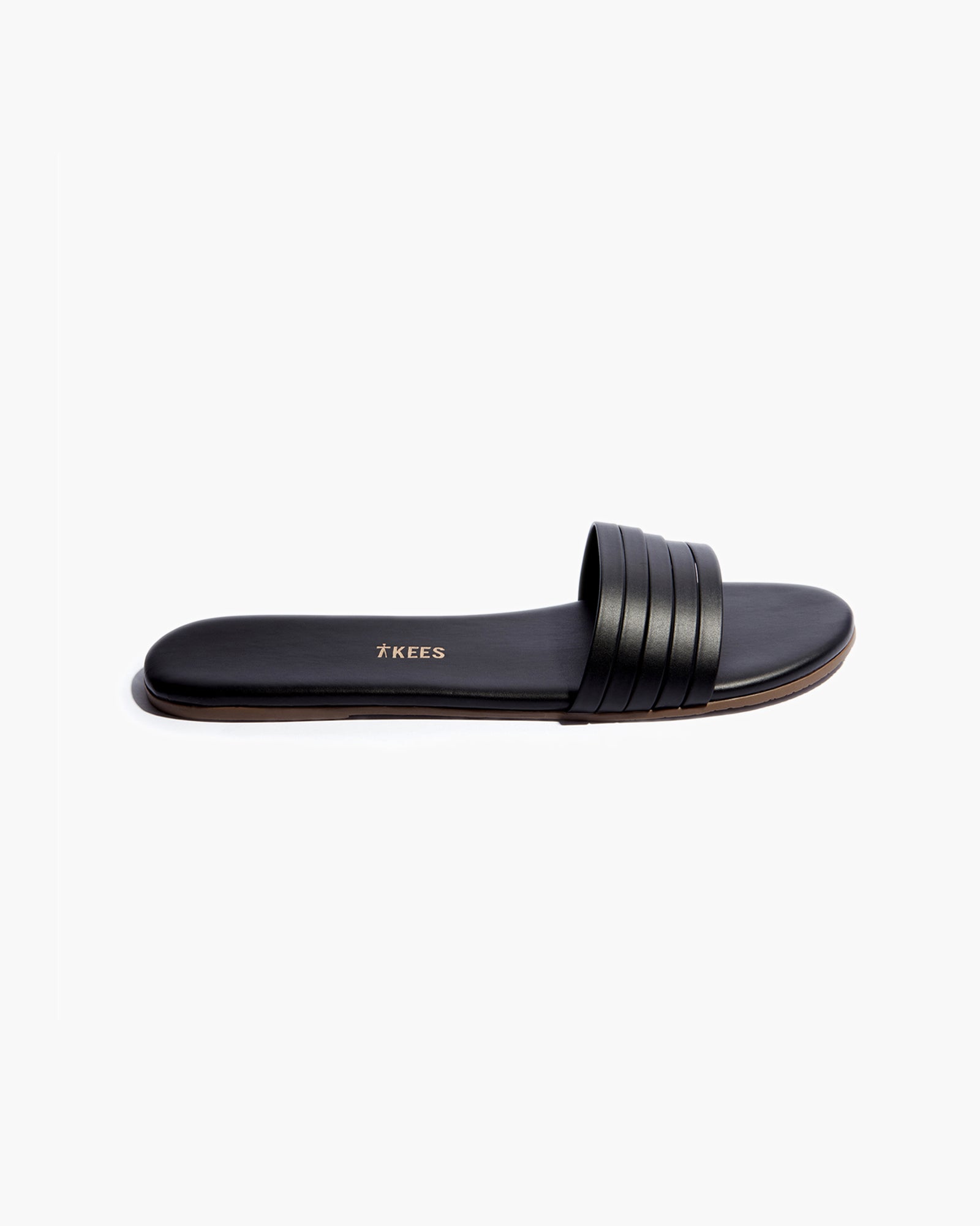 TKEES Austyn Women's Slides Black | UZRESC-983