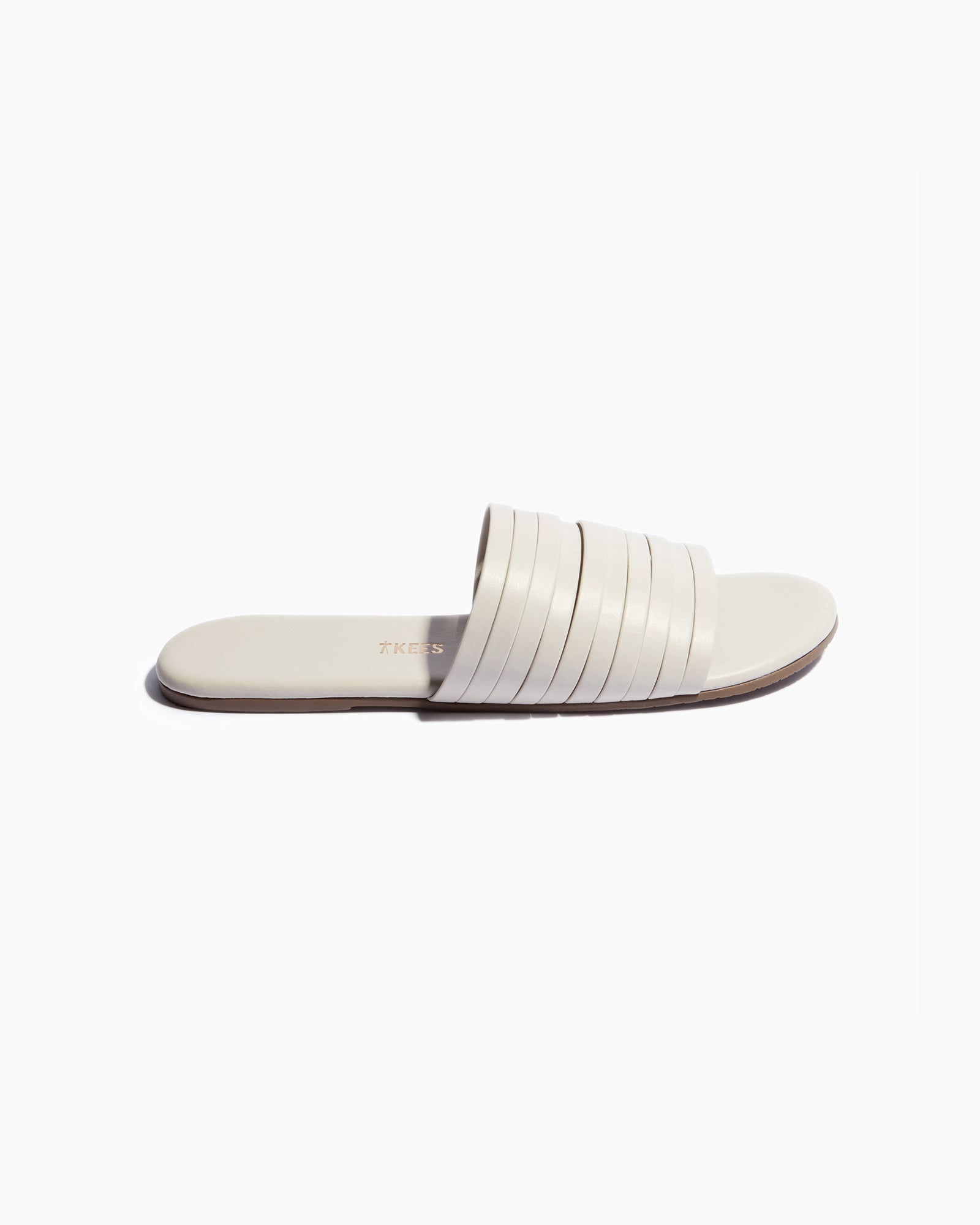 TKEES Avery Women's Slides Grey | MHUOEK-623