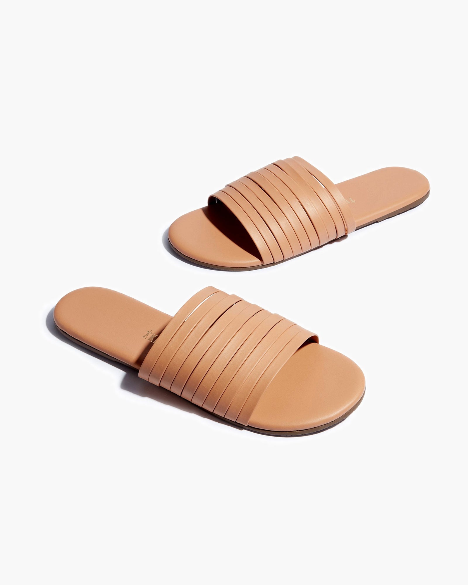 TKEES Avery Women's Slides Pink | XVFOJM-839