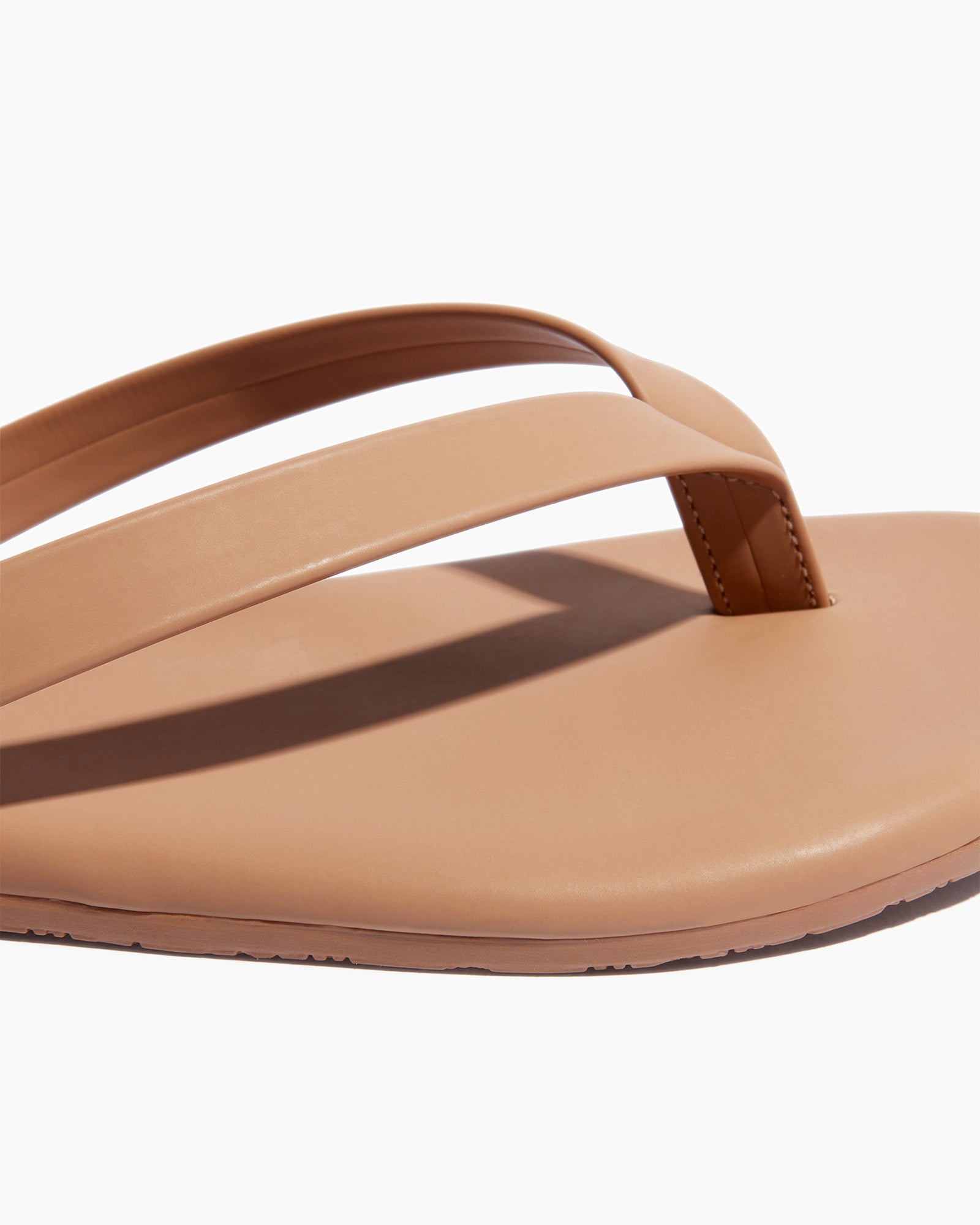 TKEES Boyfriend Vegan Women's Flip Flops Rose Gold | AXUGSC-650