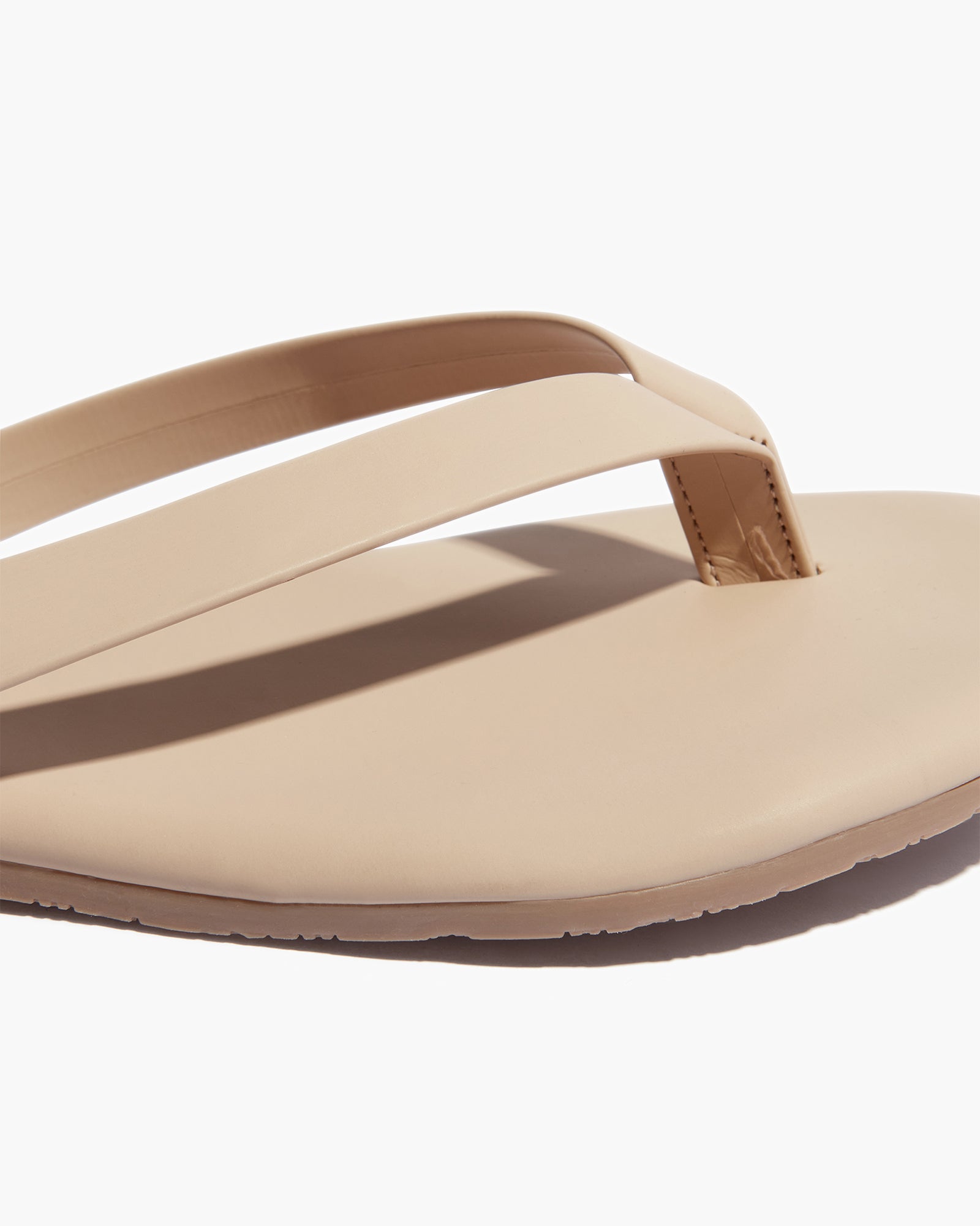 TKEES Boyfriend Vegan Women's Flip Flops Khaki | IHEUND-510