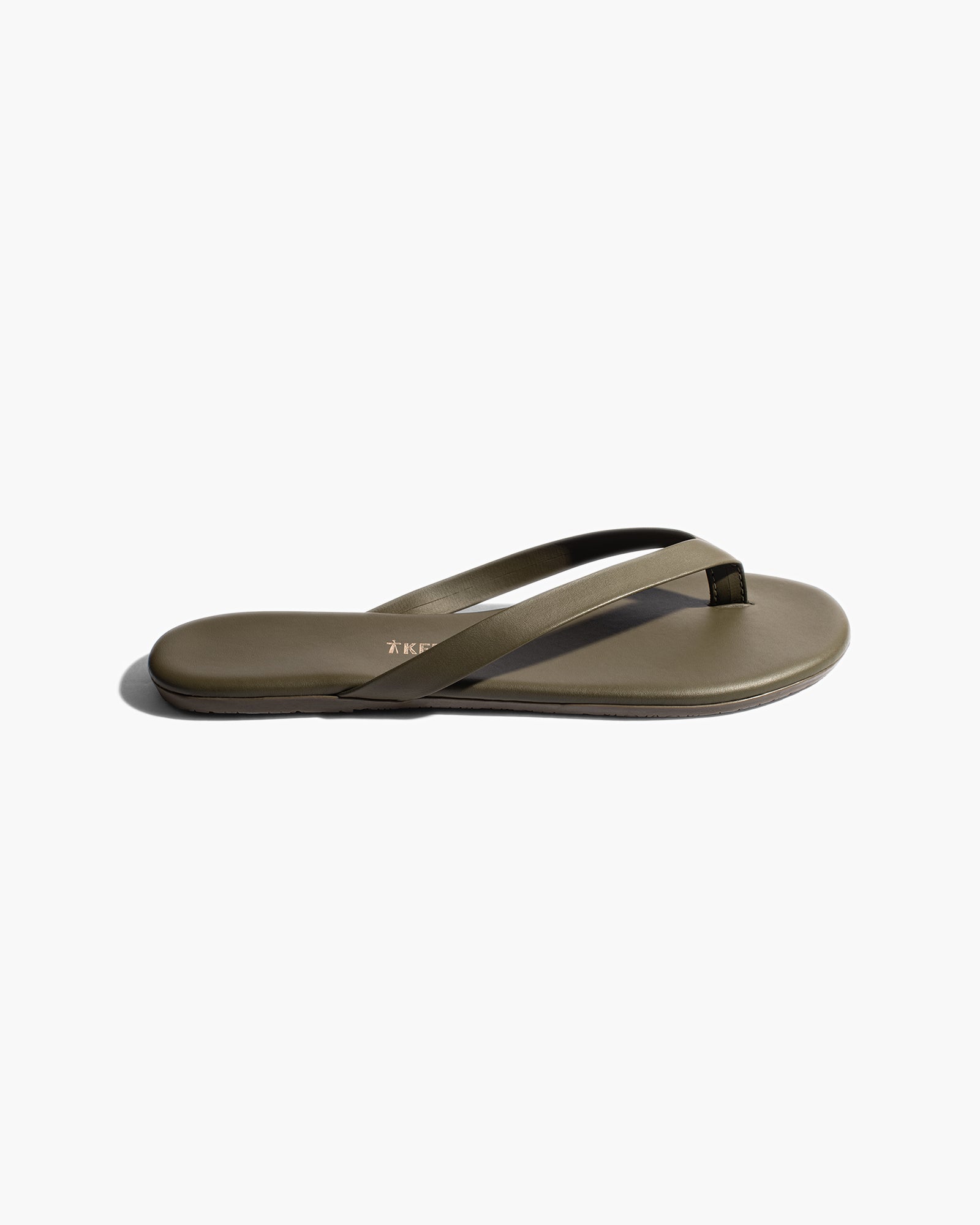 TKEES Boyfriend Women's Flip Flops Green | UVIOSK-814