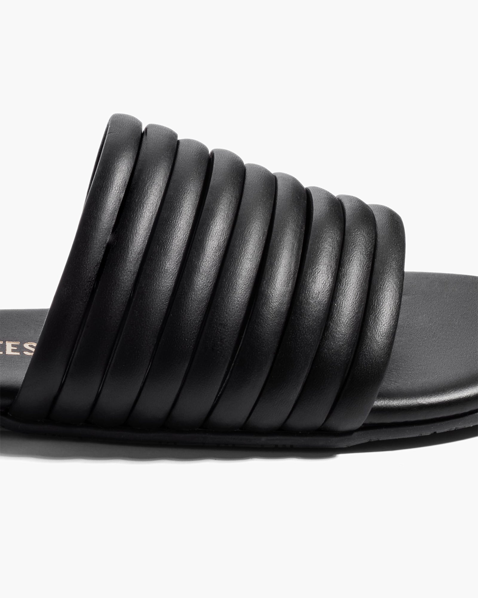 TKEES Caro Women's Slides Black | RAYLBD-812