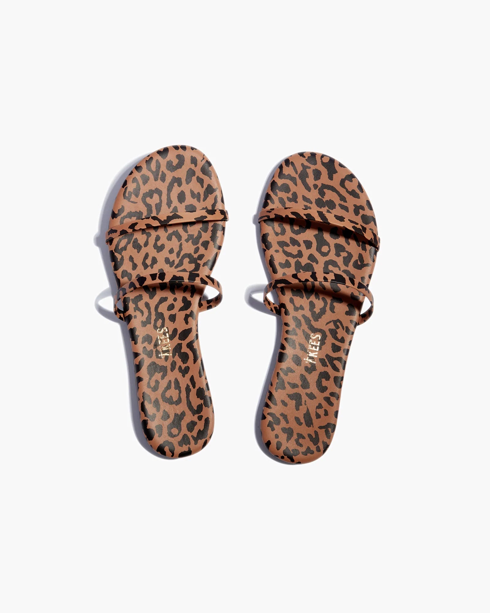 TKEES Gemma Animal Women\'s Sandals Leopard | LQWJSC-286