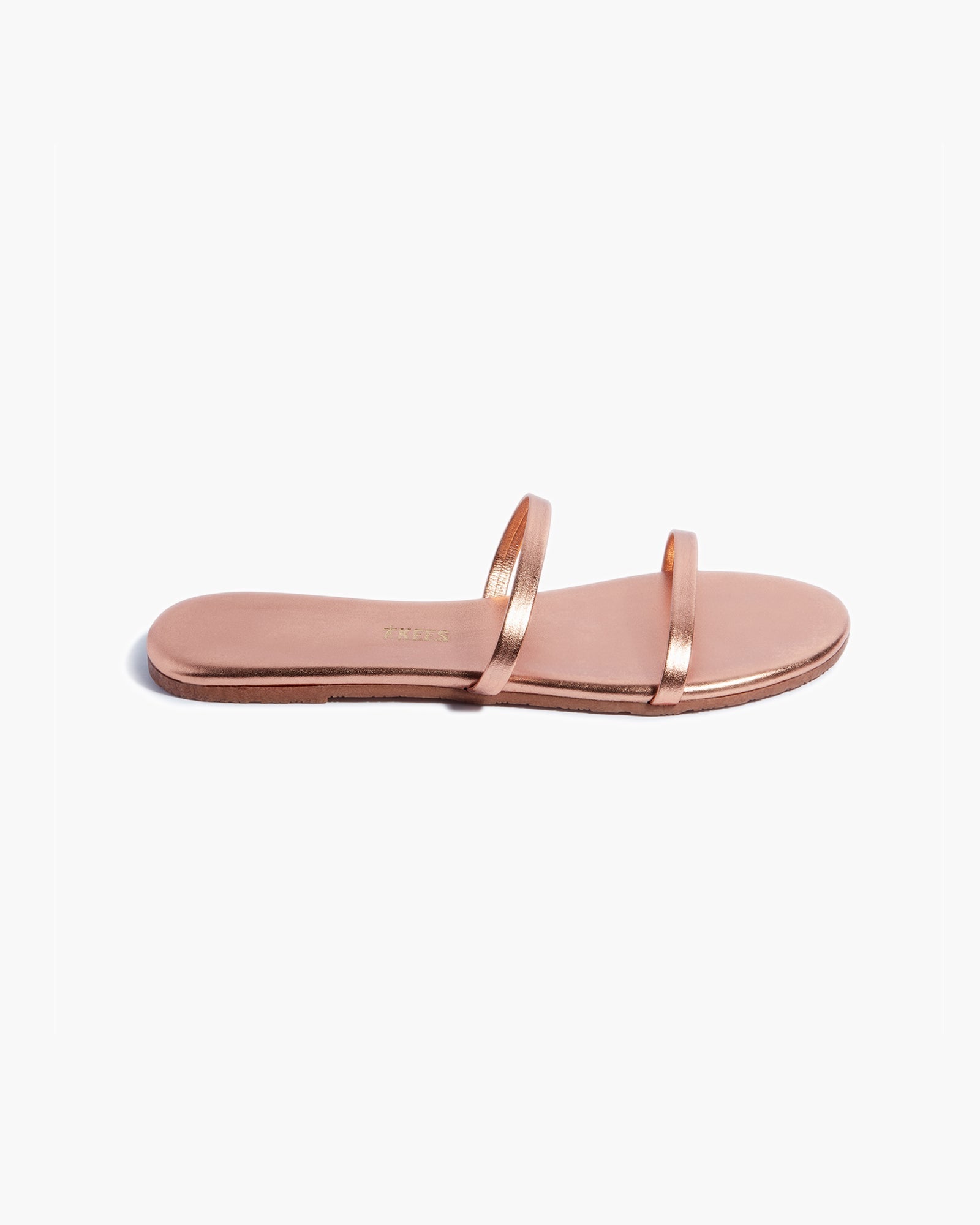 TKEES Gemma Metallics Women's Sandals Pink | EIQJTO-602