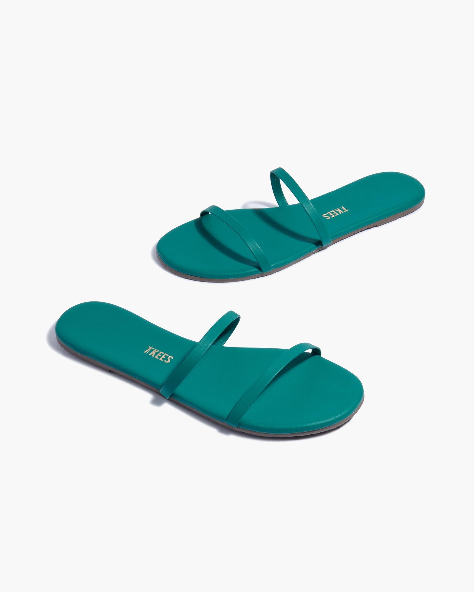 TKEES Gemma Pigments Women's Sandals Turquoise | TGPOXK-041