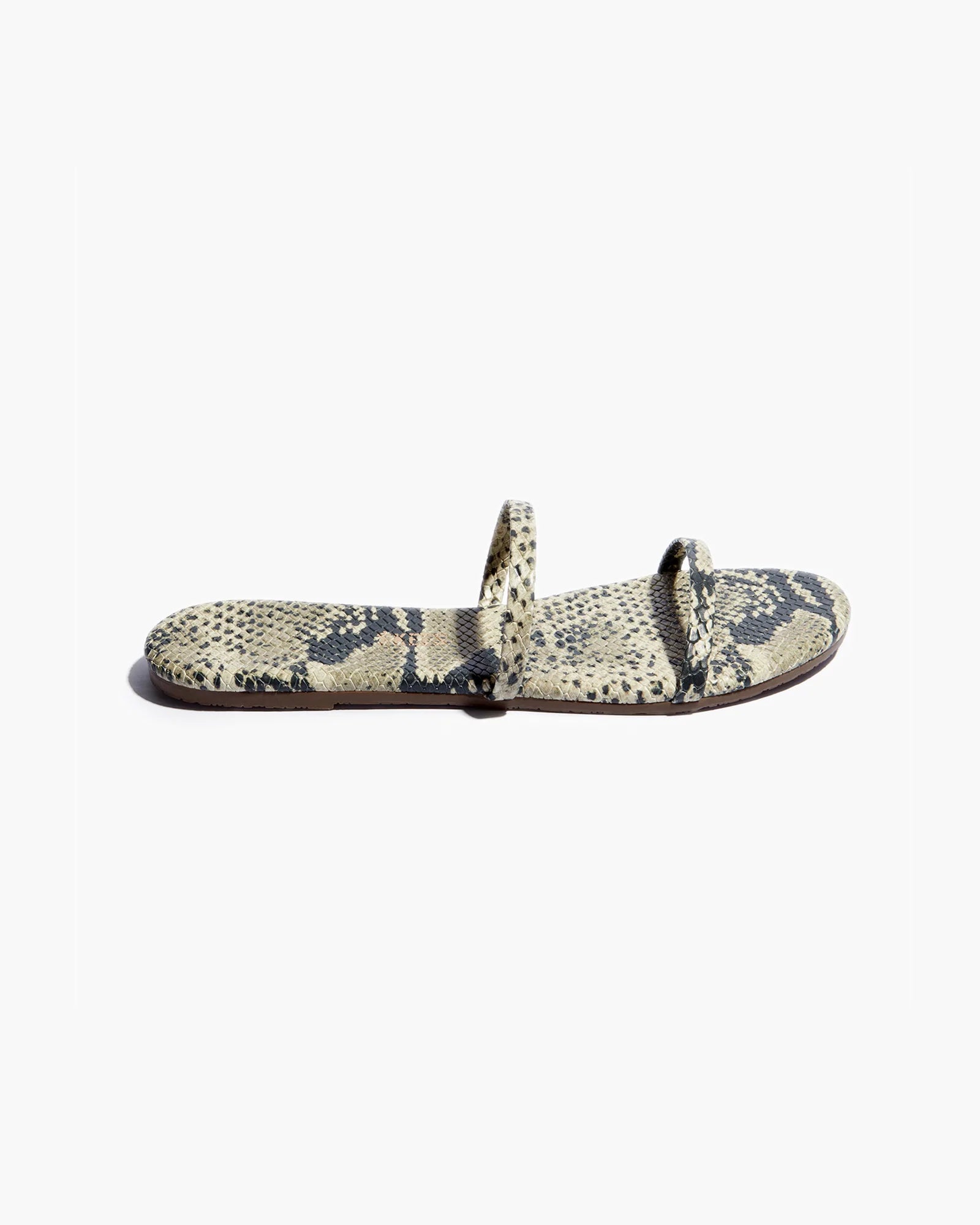 TKEES Gemma Vegan Animal Women's Sandals Brown Snake | FXTLUE-780