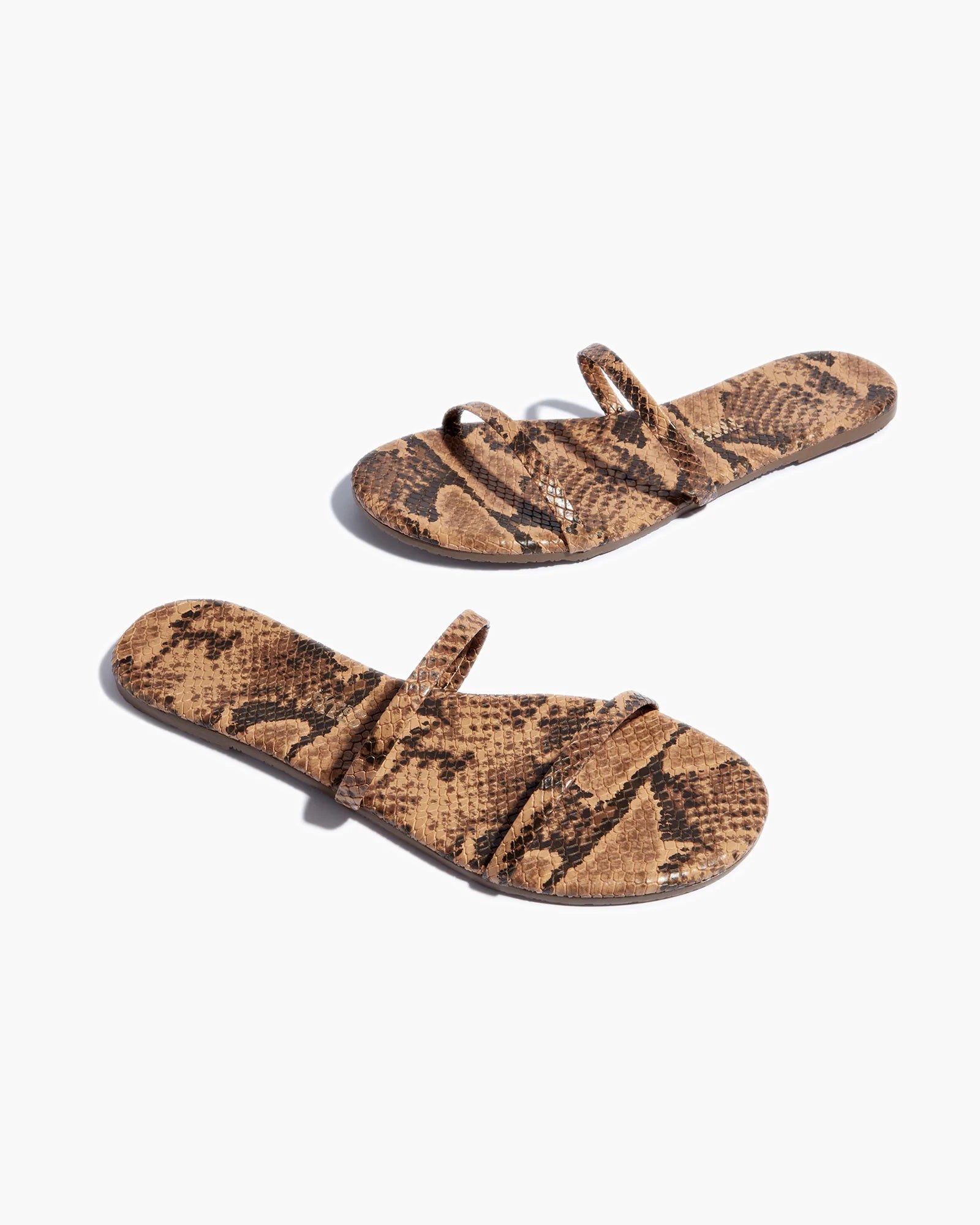 TKEES Gemma Vegan Animal Women's Sandals Snake | NTJSVM-270