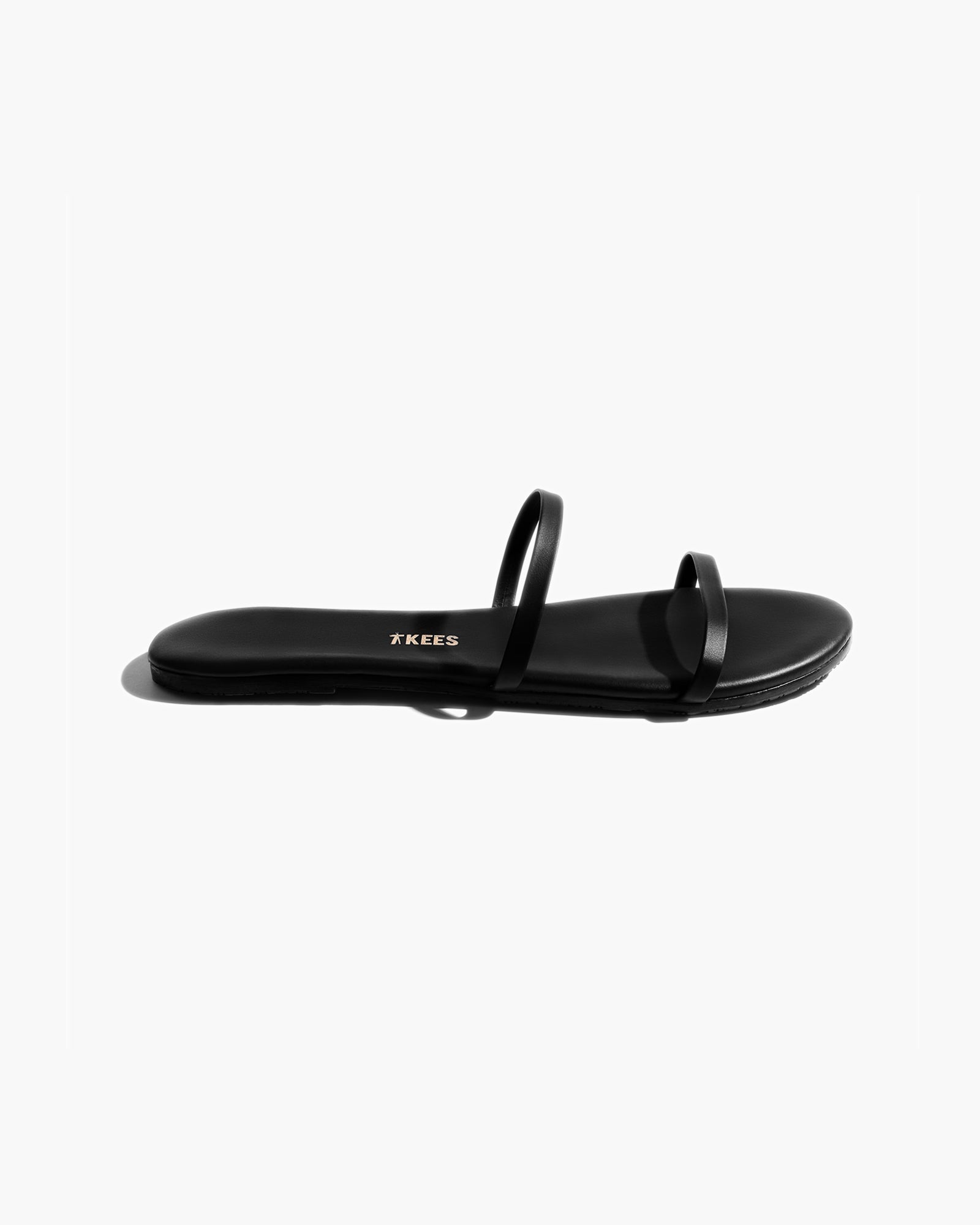 TKEES Gemma Vegan Women's Sandals Black | QFBMDH-682