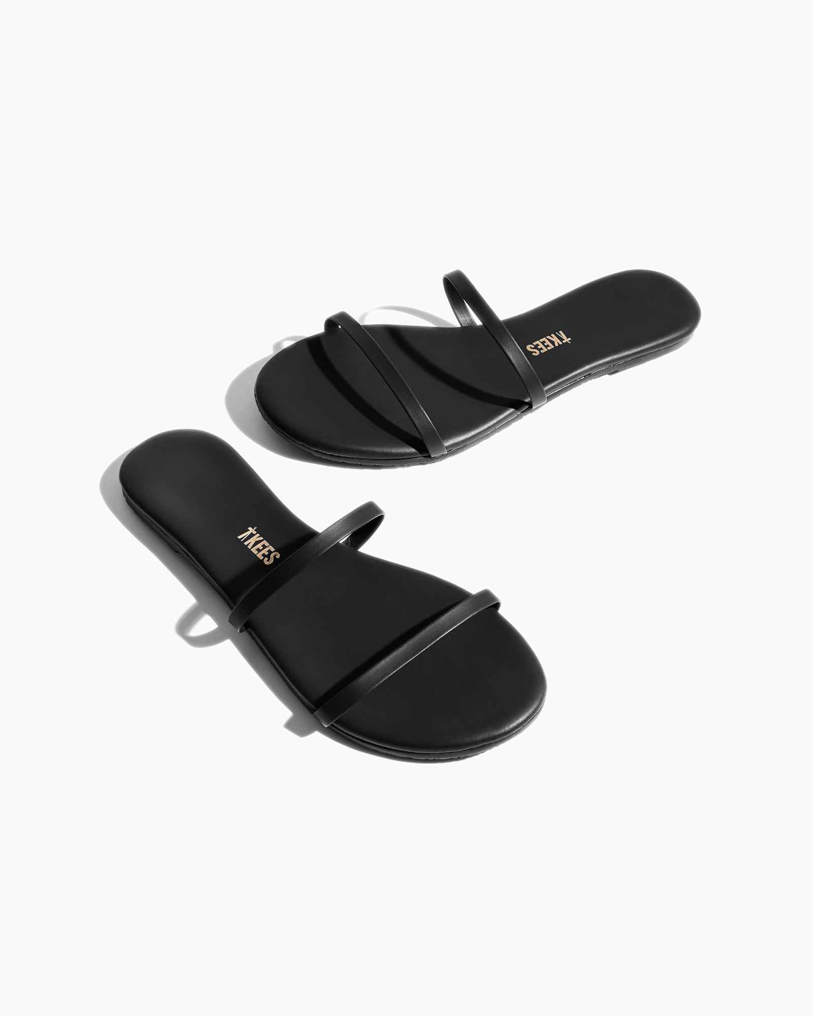 TKEES Gemma Vegan Women's Sandals Black | QFBMDH-682