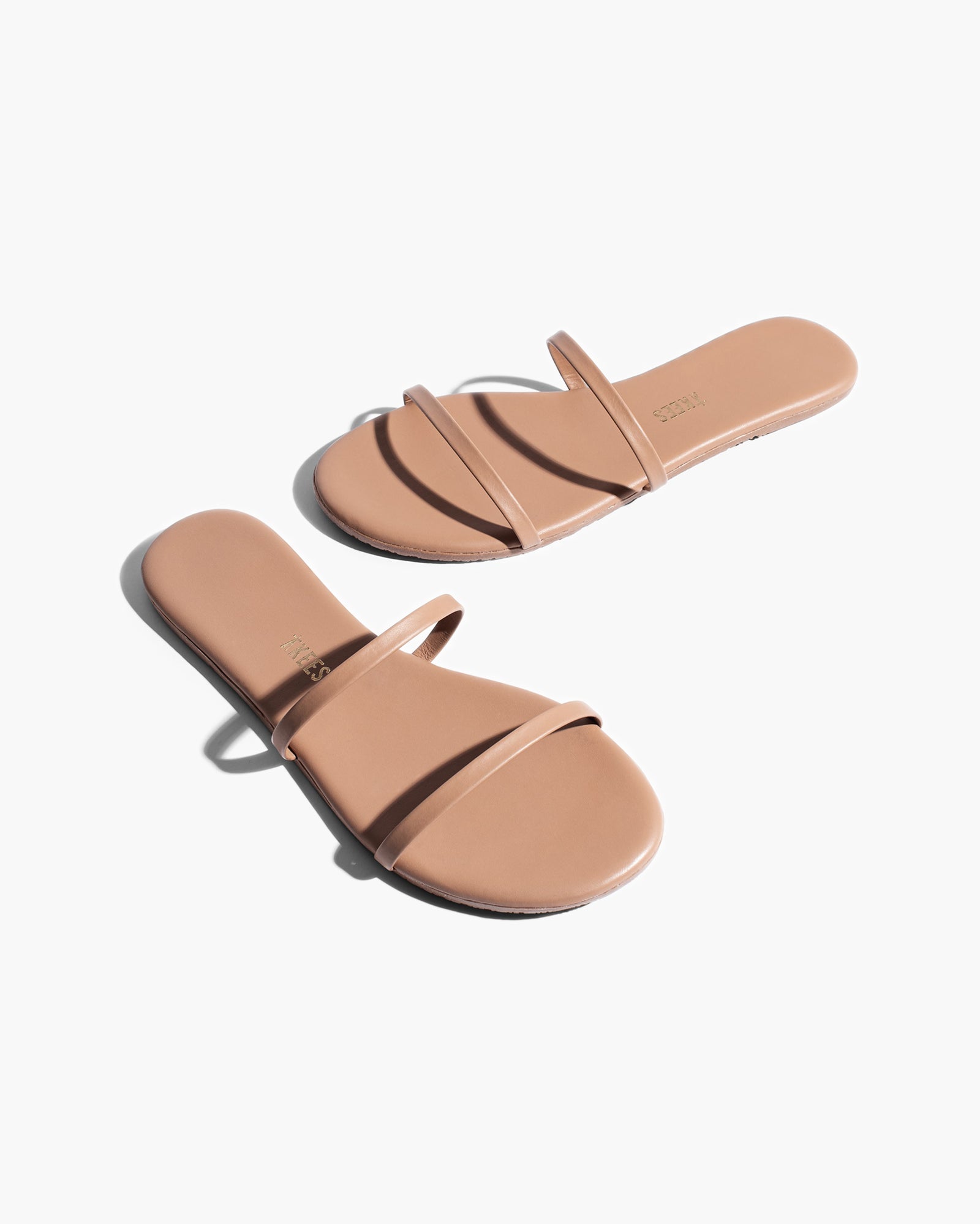 TKEES Gemma Women's Sandals Rose Gold | ANSZYQ-286