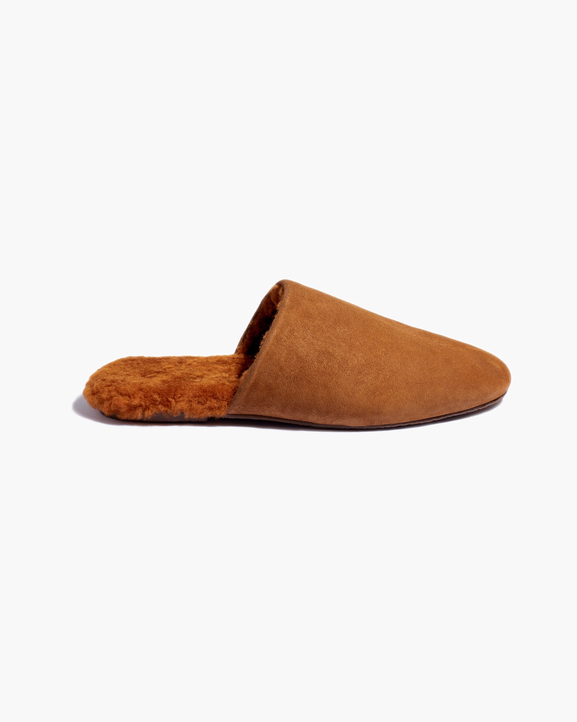 TKEES Ines Shearling Women's Slides Brown | ISMDCX-057