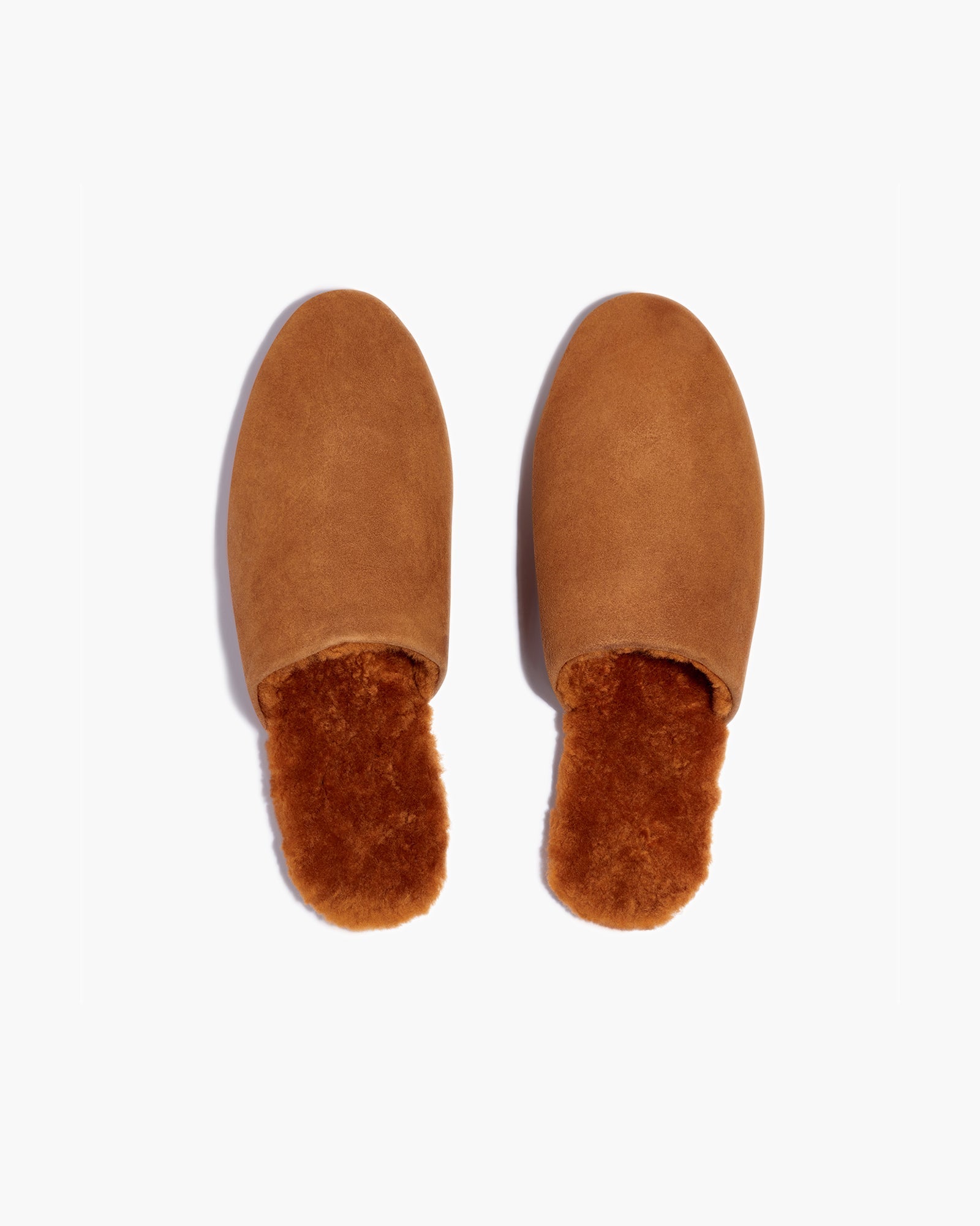 TKEES Ines Shearling Women\'s Slides Brown | ISMDCX-057