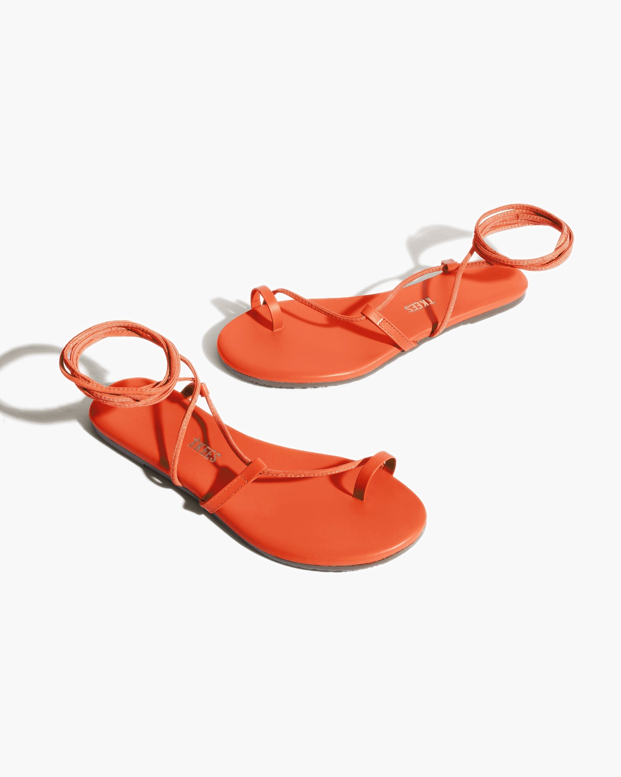 TKEES Jo Pigments Women's Sandals Orange | XECBNO-249