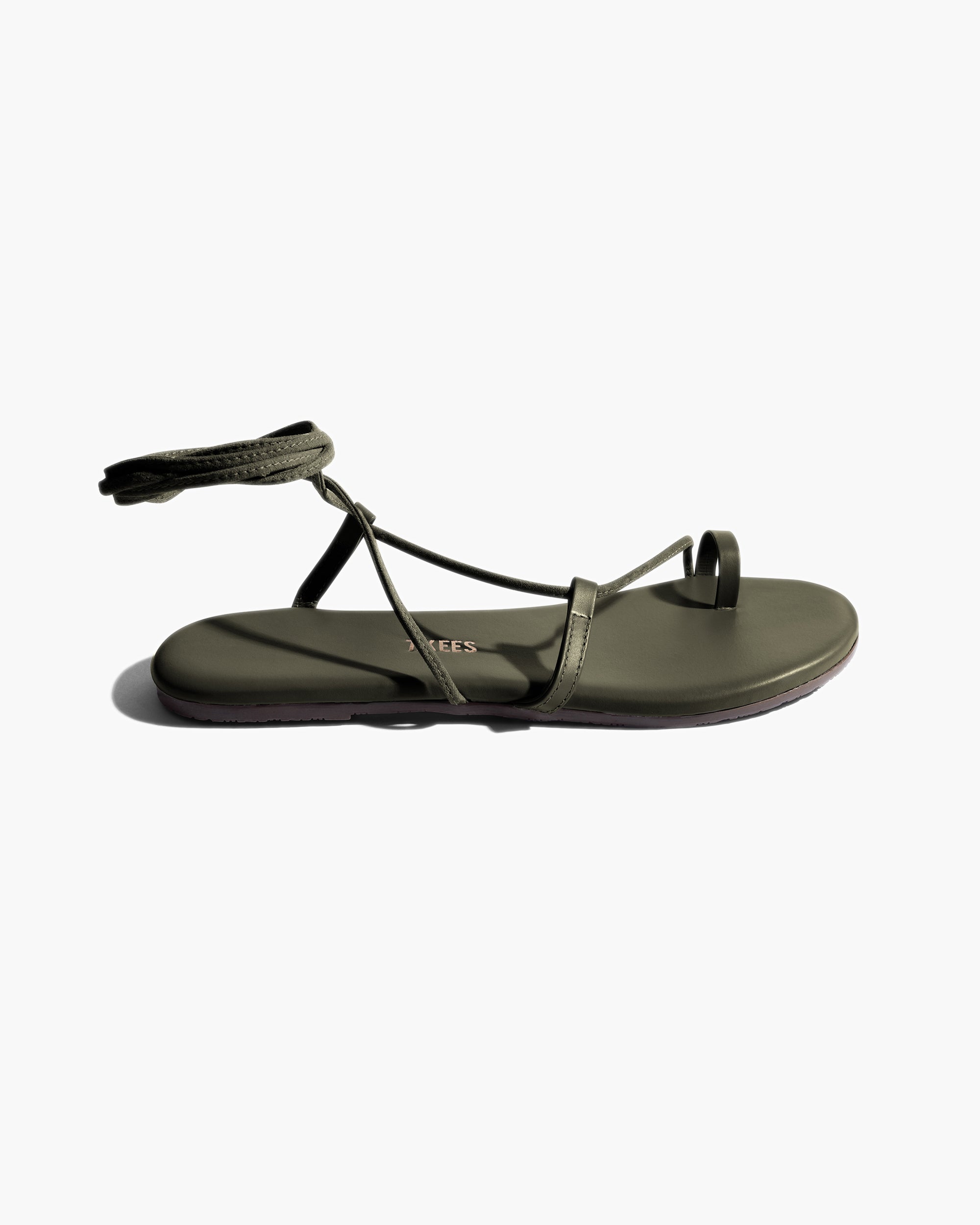 TKEES Jo Women's Sandals Olive | RMHQDU-926