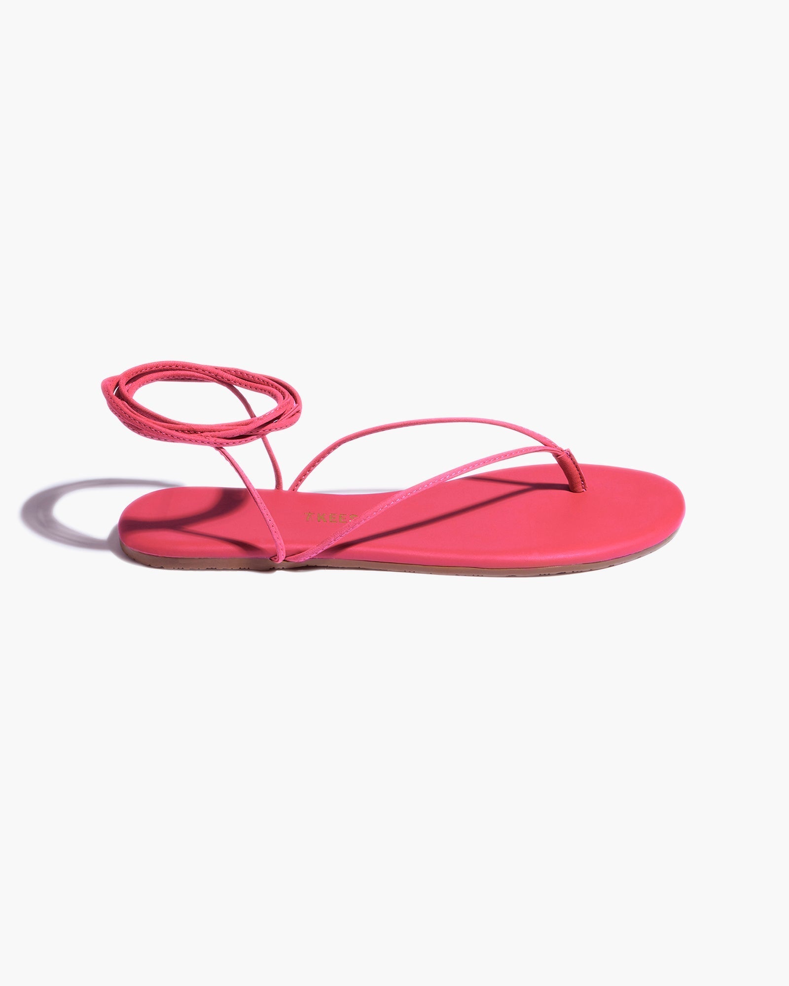 TKEES Lilu Pigments Women's Sandals Pink | ALDMRE-790