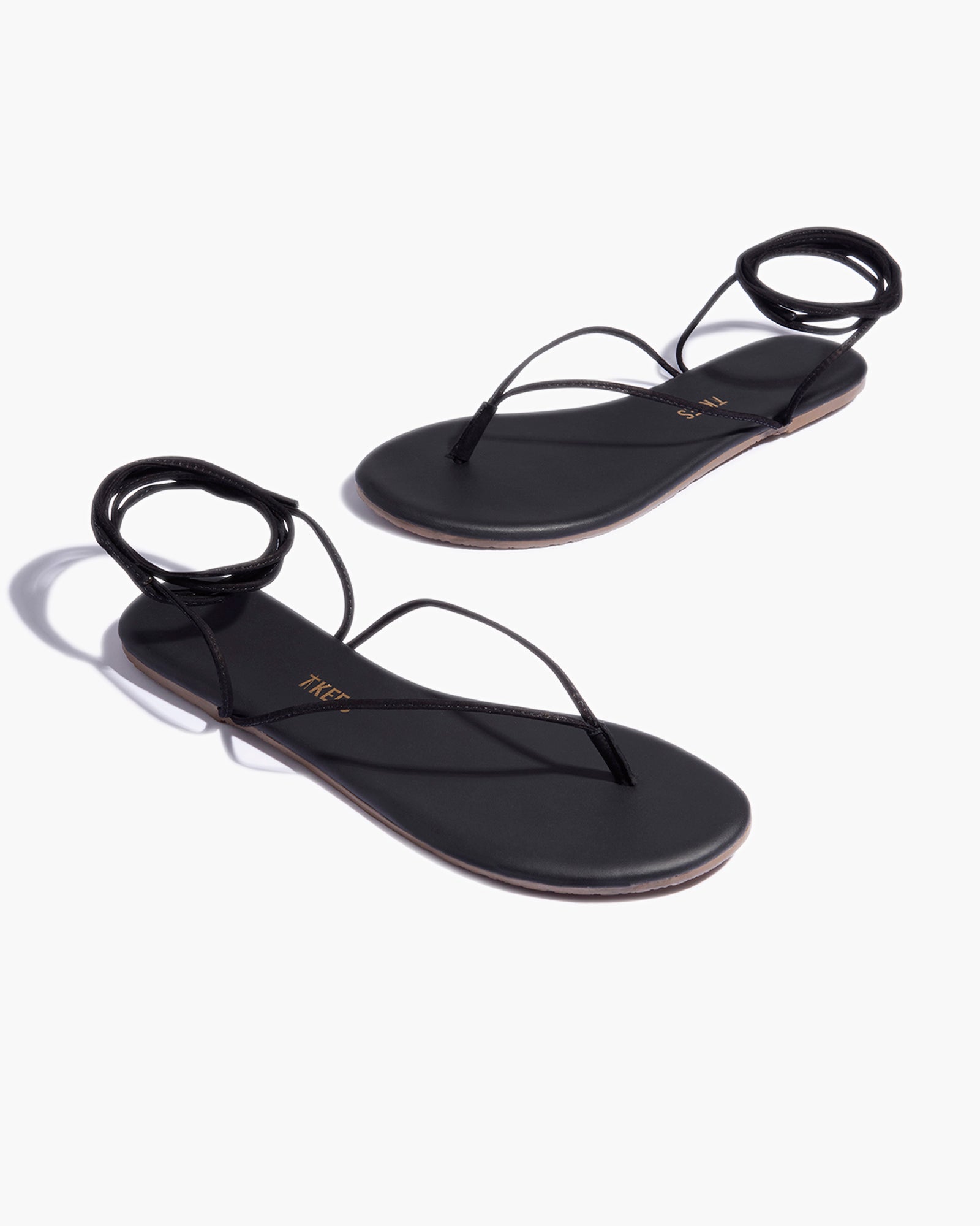 TKEES Lilu Women's Sandals Black | OWZQRV-052