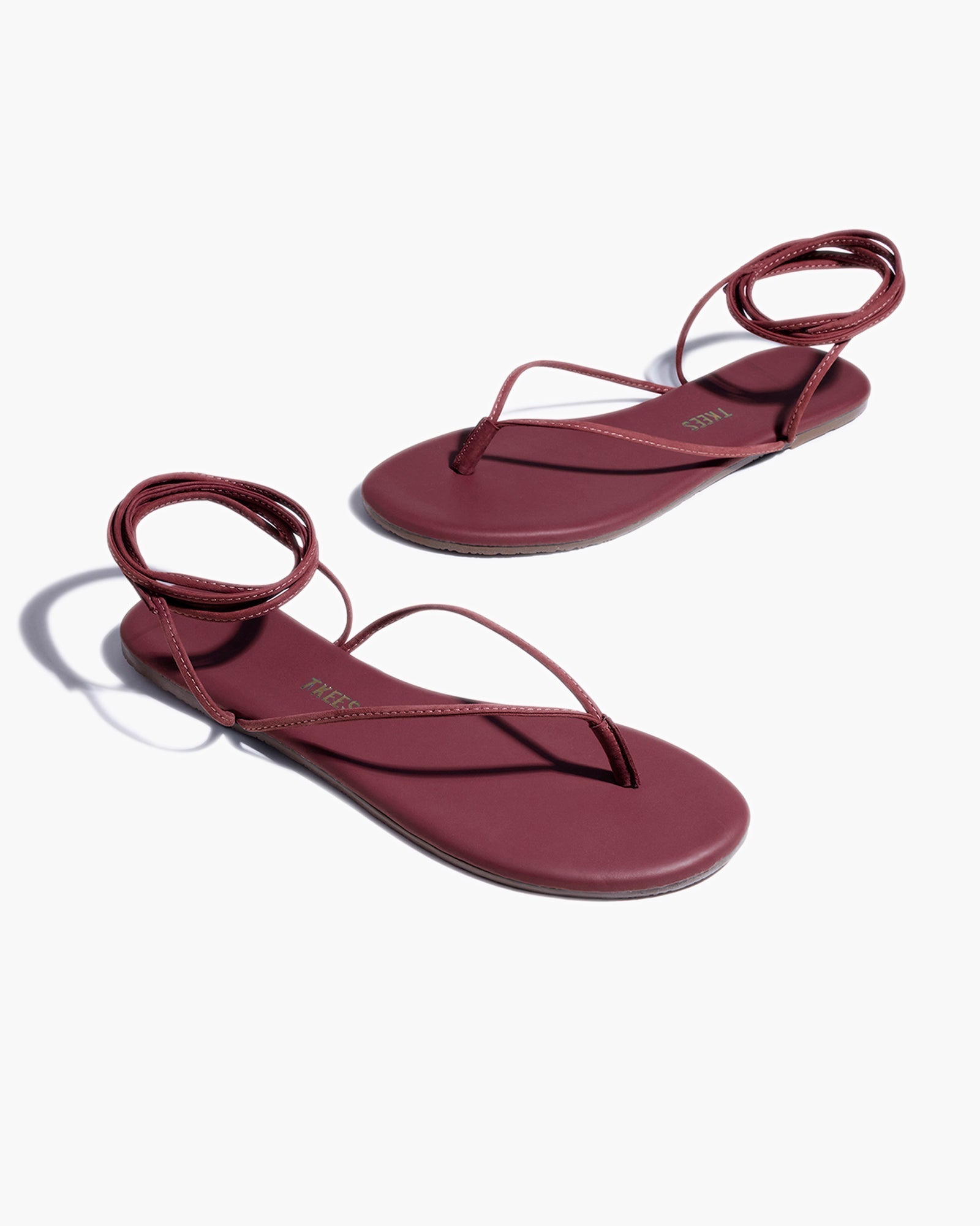 TKEES Lilu Women's Sandals Red | RHBPFT-086