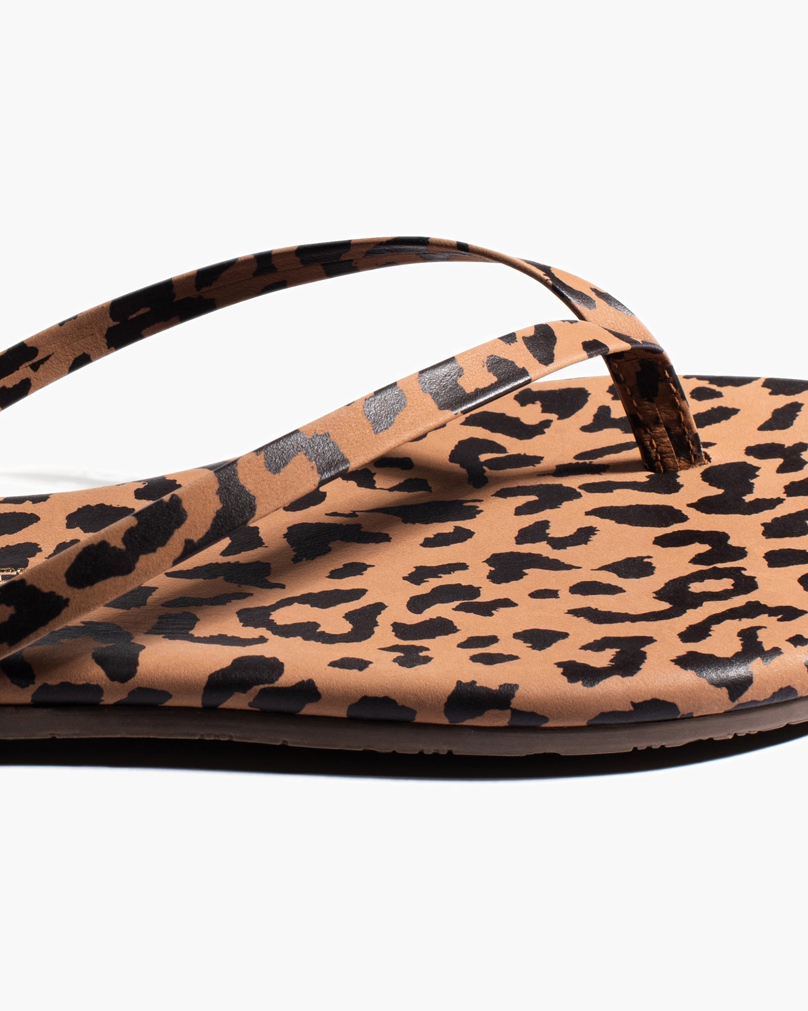 TKEES Lily Animal Women's Flip Flops Leopard | IUZXPJ-657