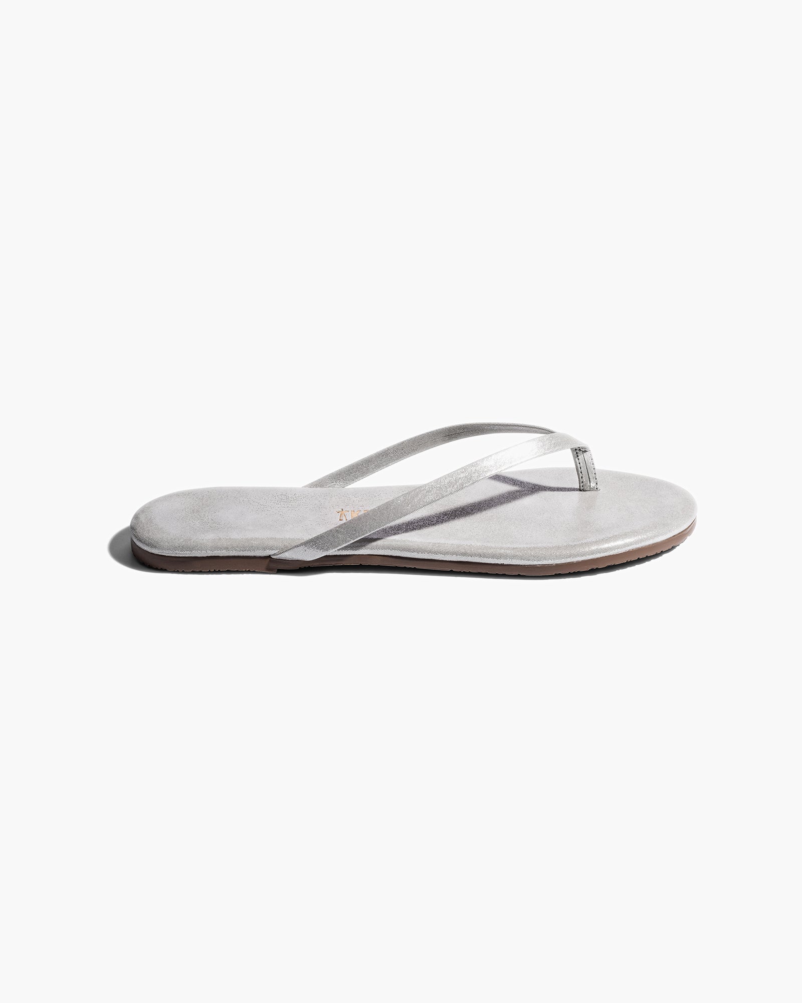 TKEES Lily Glitters Women's Flip Flops White | IRALFM-639