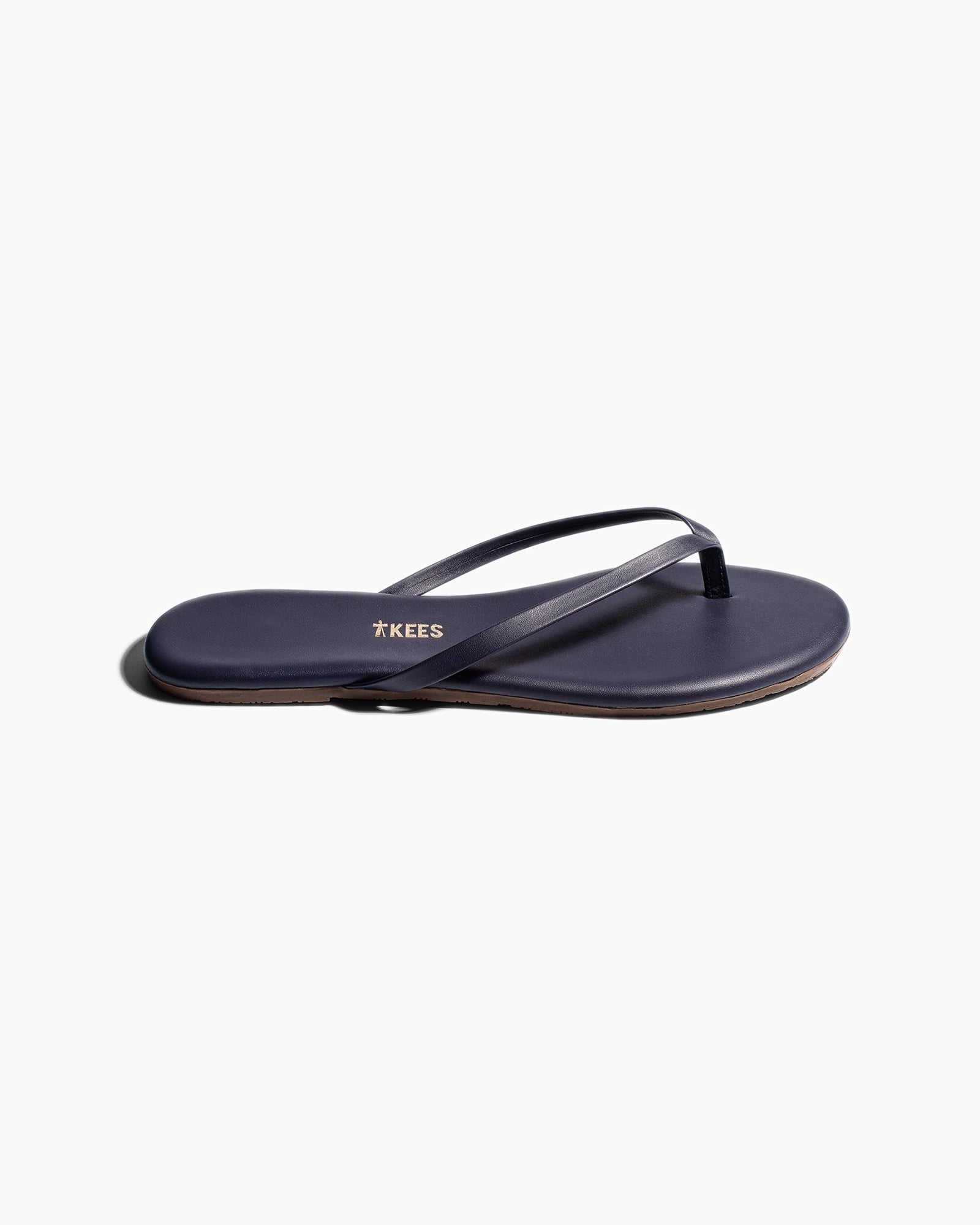 TKEES Lily Liners Women's Flip Flops Black | LHMJWQ-751