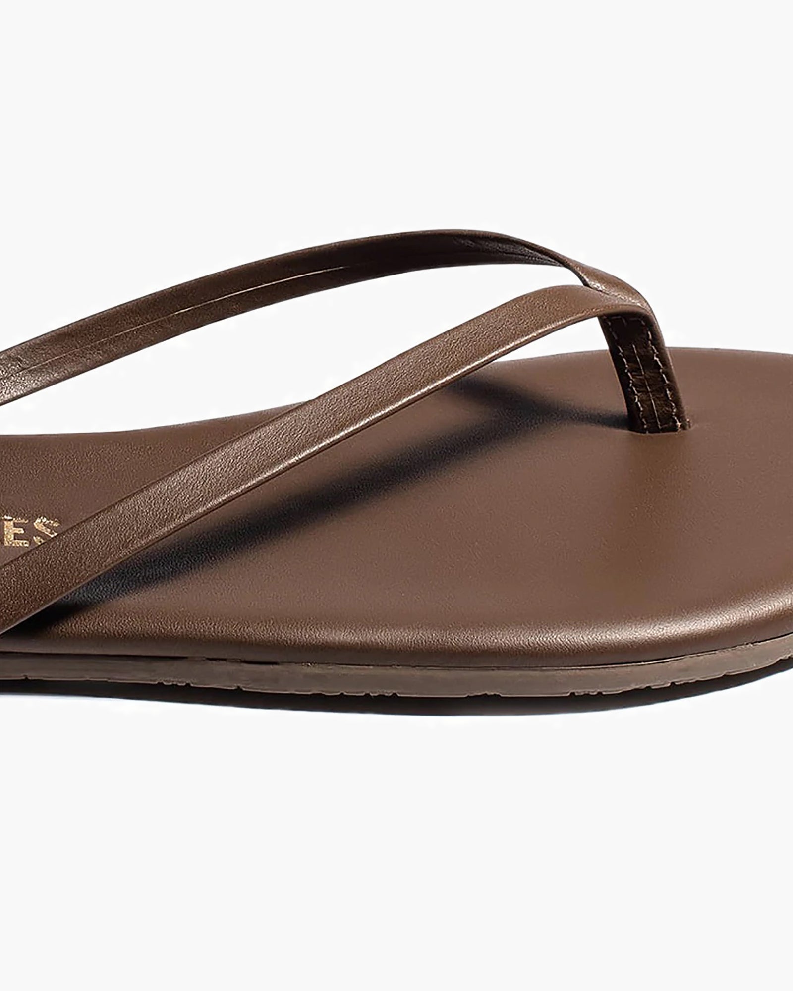 TKEES Lily Liners Women's Flip Flops Coffee | OSZVMJ-315