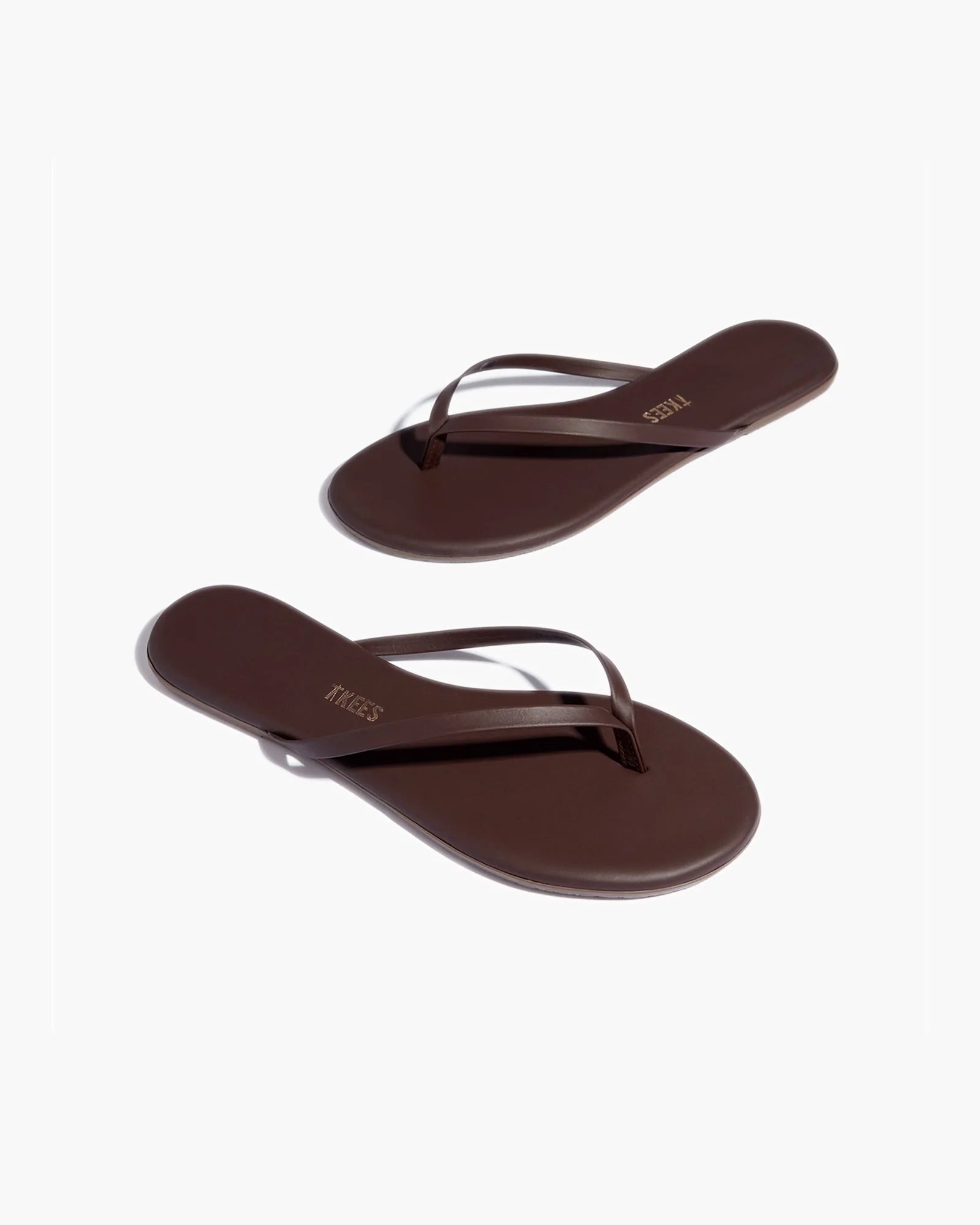 TKEES Lily Nudes Women's Flip Flops Brown | FPNWHJ-463