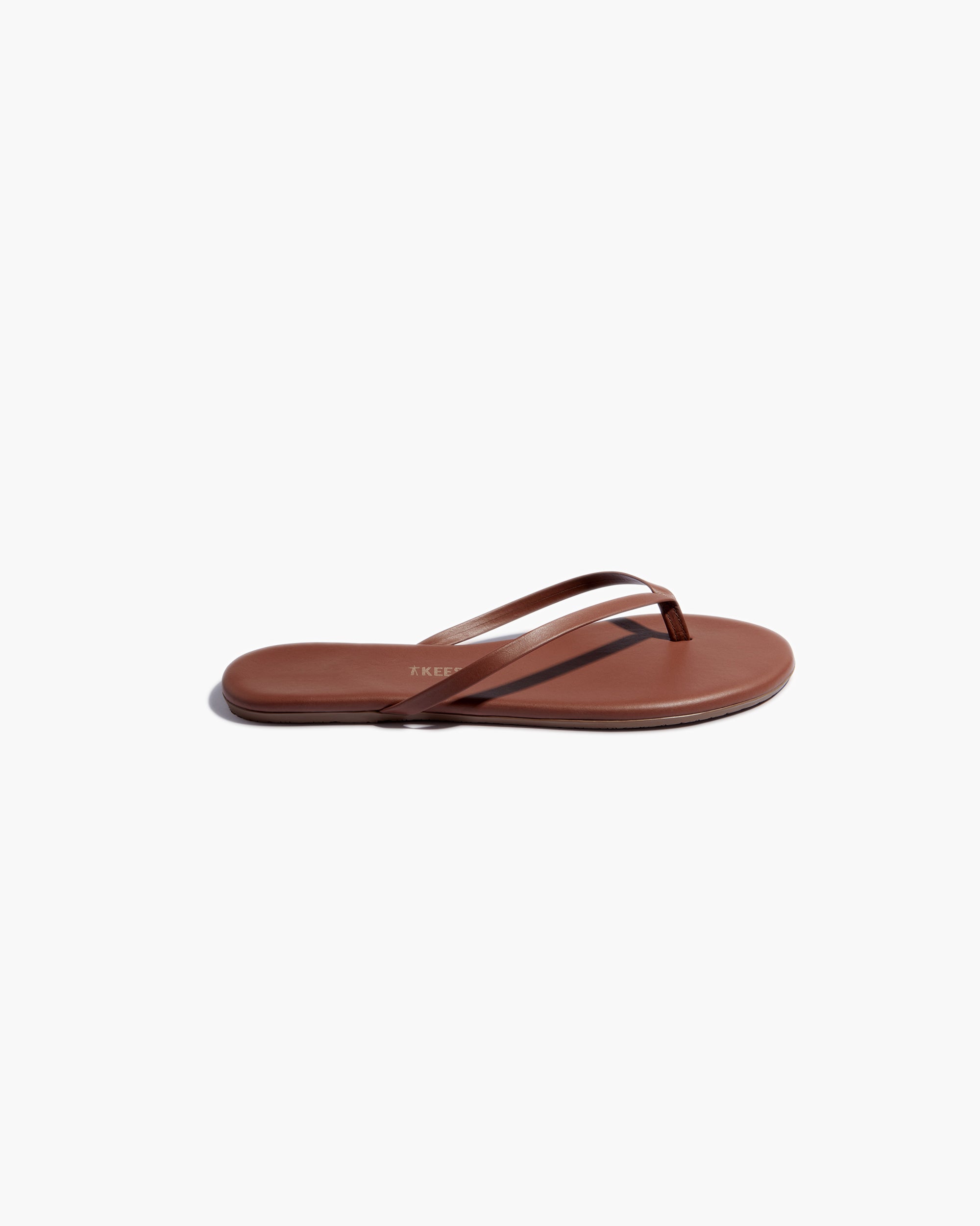 TKEES Lily Nudes Women's Flip Flops Brown | JZWGEA-809