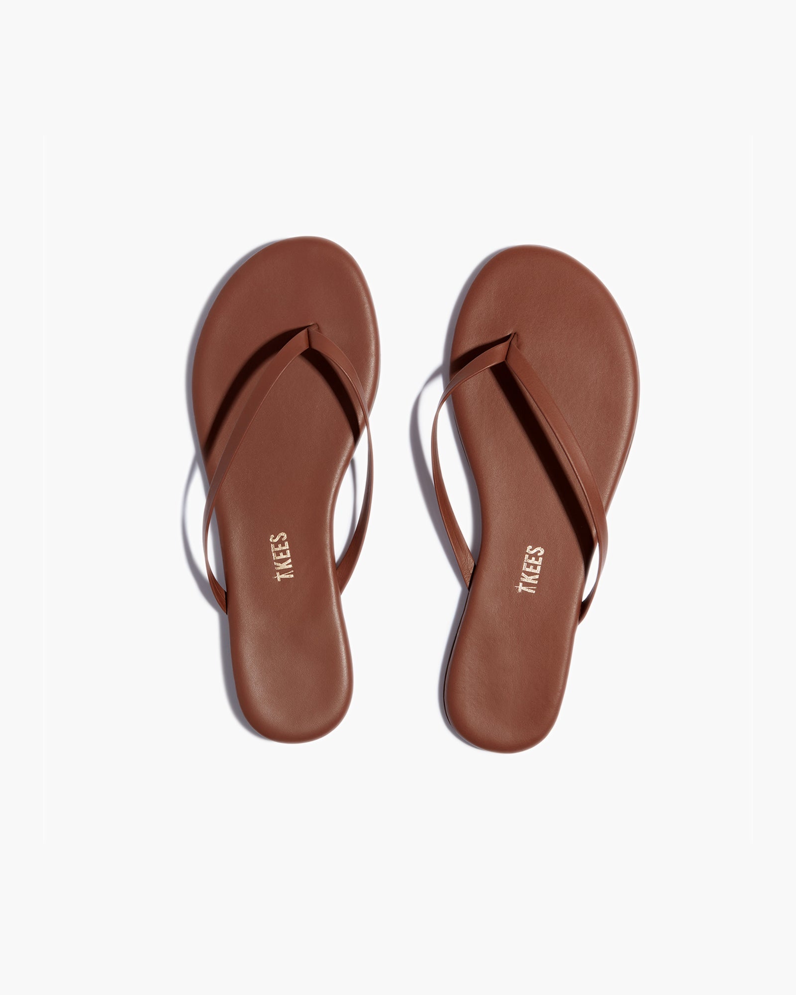 TKEES Lily Nudes Women's Flip Flops Brown | ZMRYFL-365