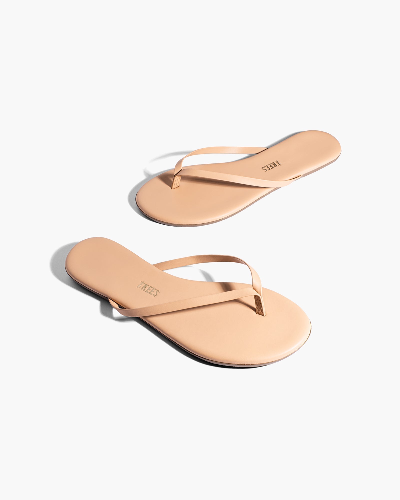 TKEES Lily Nudes Women's Flip Flops Pink | ODMFBT-816