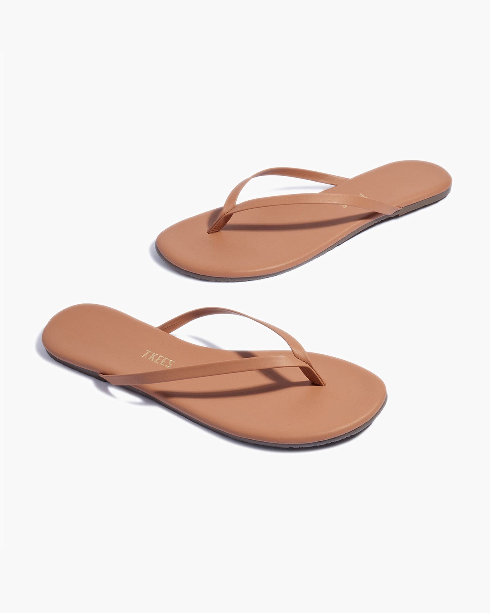 TKEES Lily Nudes Women's Flip Flops Pink | QBCZLN-631