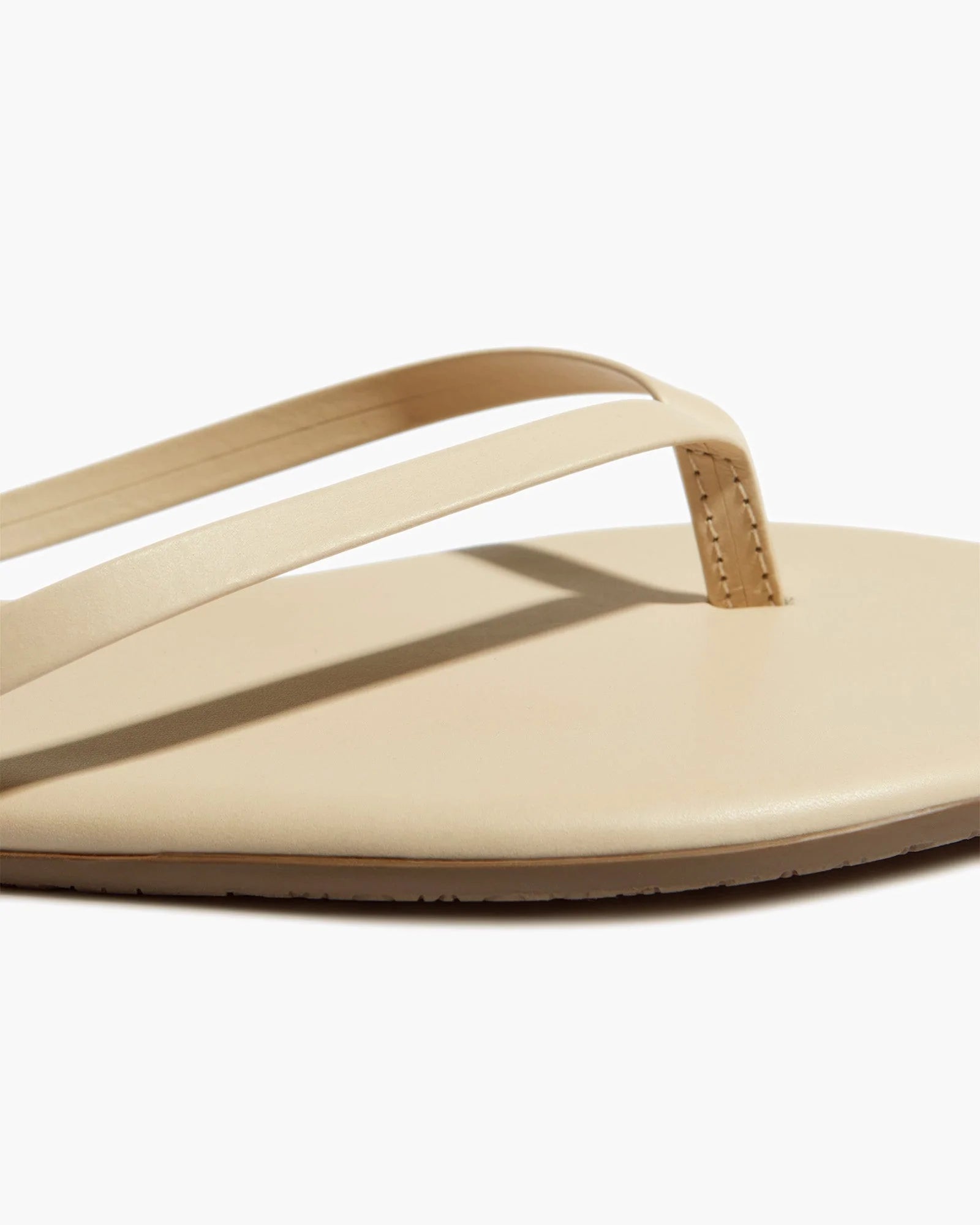 TKEES Lily Nudes Women's Flip Flops White | MBTSOI-152