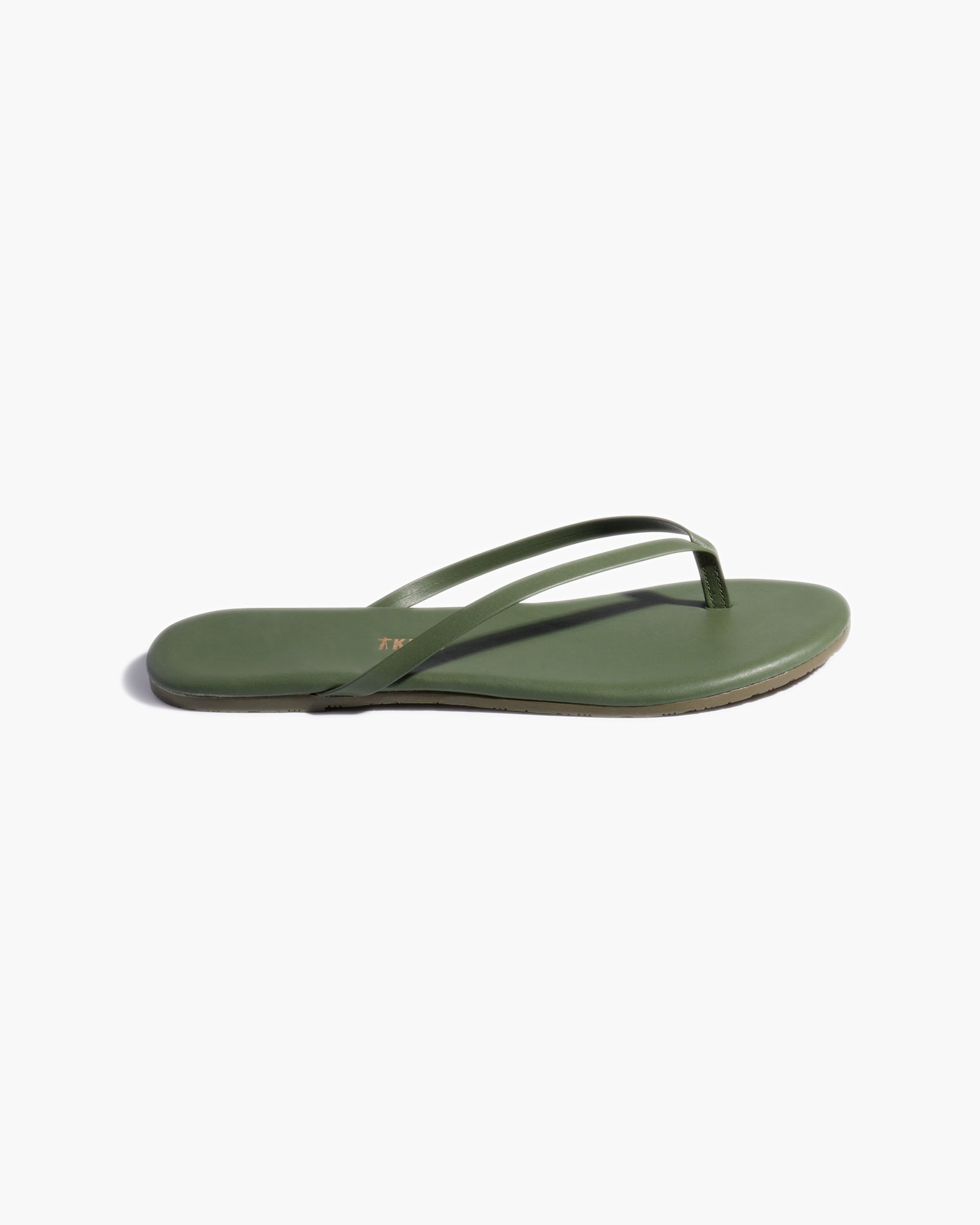 TKEES Lily Pigments Women's Flip Flops Green | NUCOEX-967