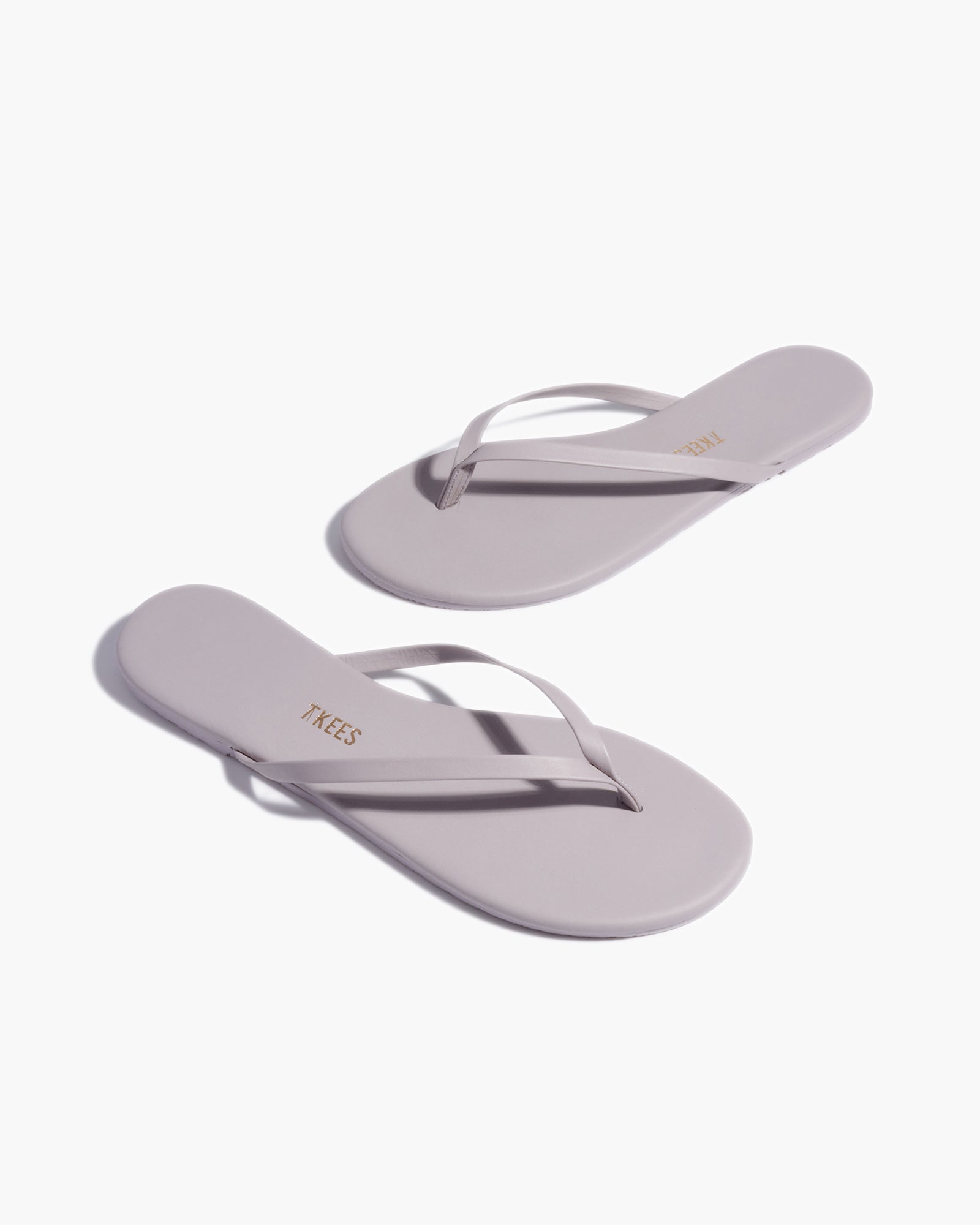 TKEES Lily Pigments Women's Flip Flops Purple | BPIXTL-187