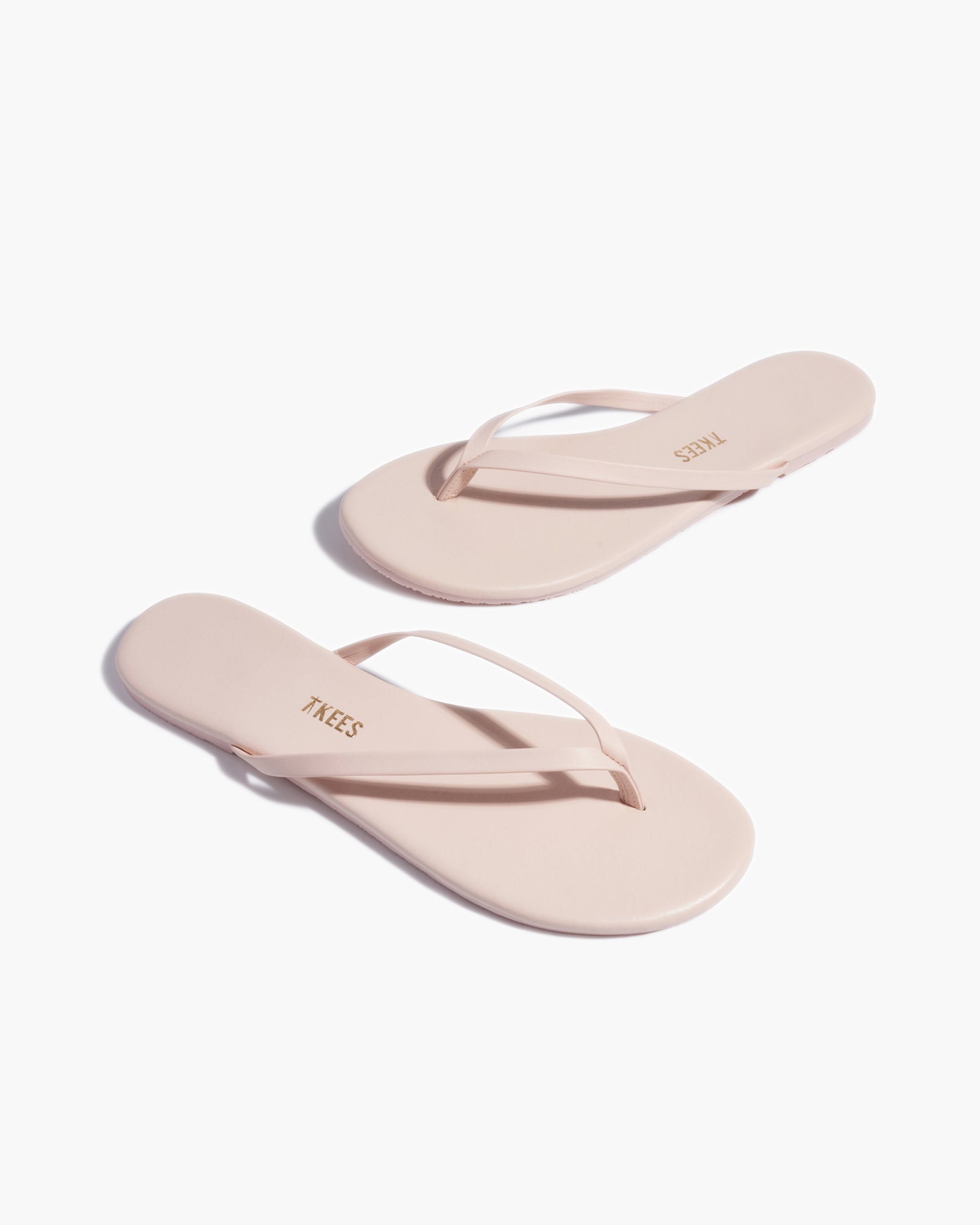 TKEES Lily Pigments Women's Flip Flops Pink | RKGUXV-308