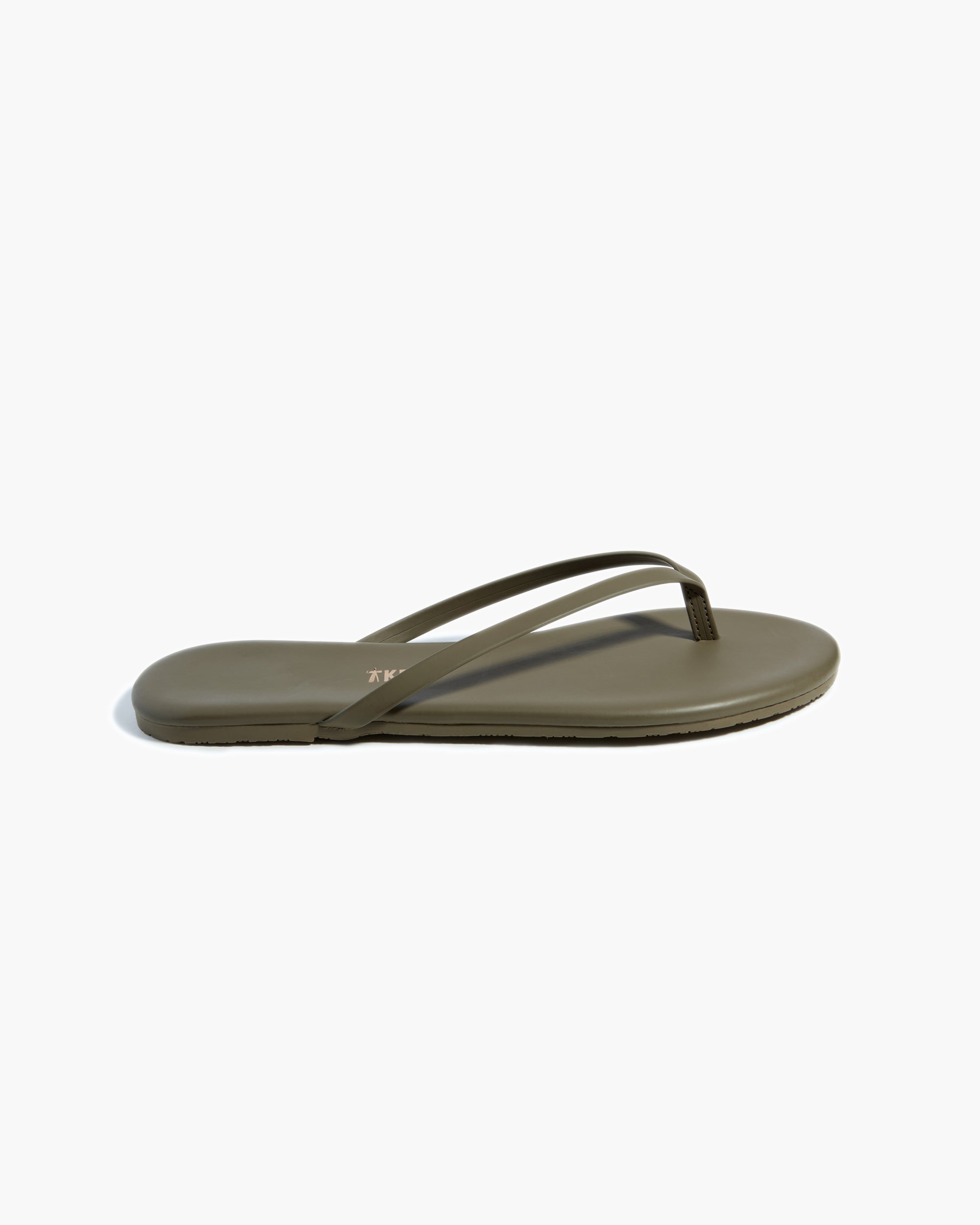 TKEES Lily Vegan Women's Flip Flops Green | UFVRJI-169