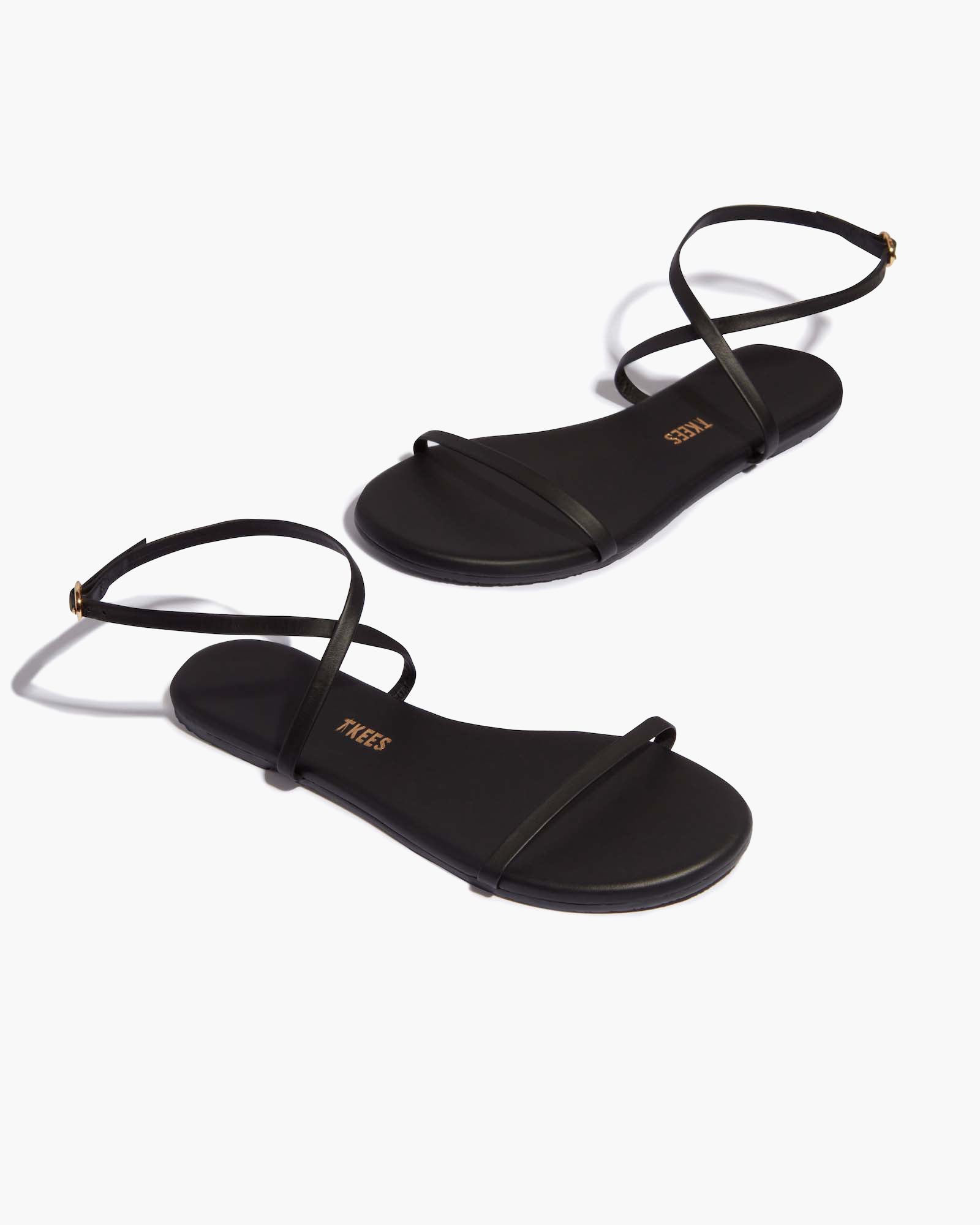 TKEES MJ Women's Sandals Black | MQJYRG-175