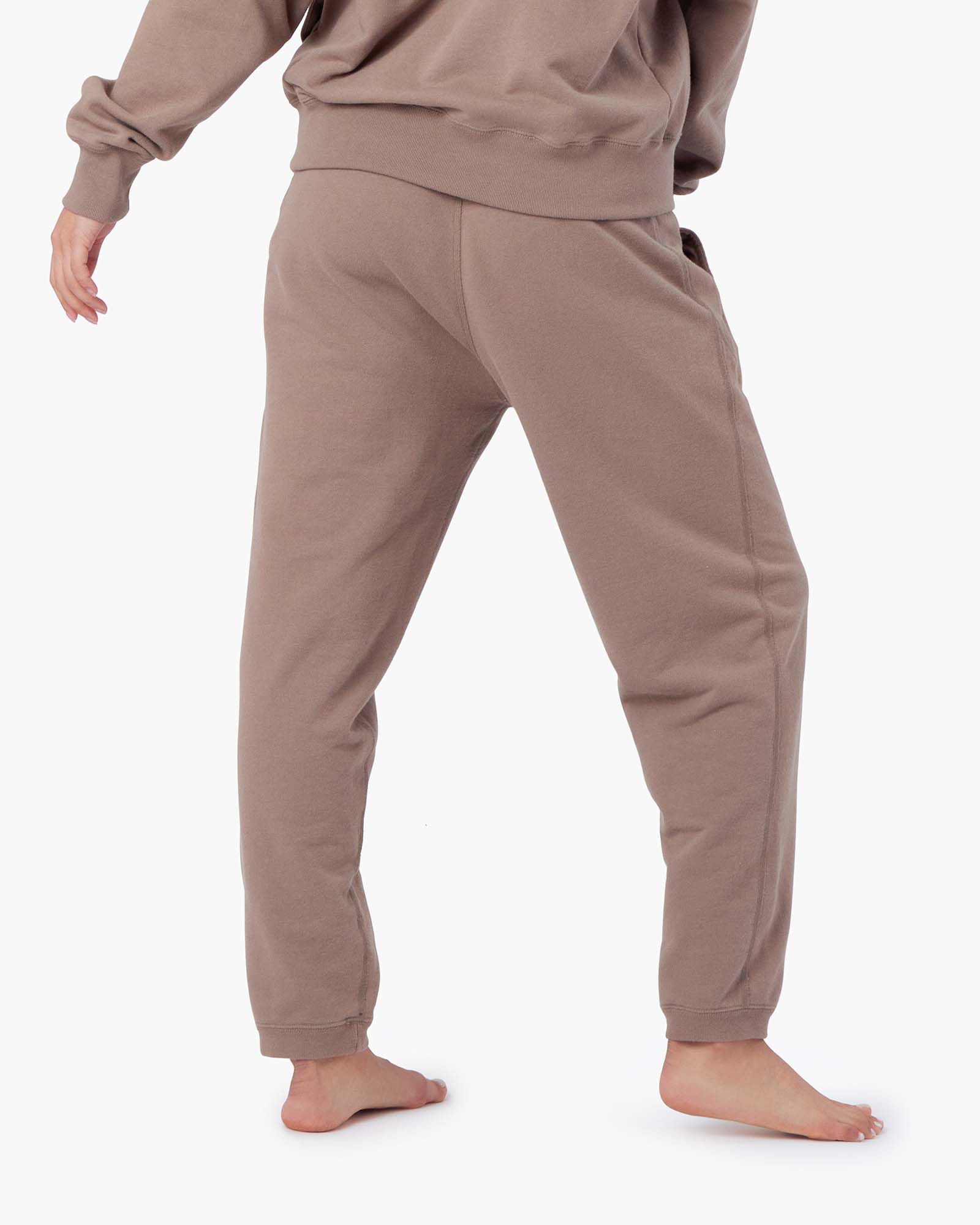 TKEES Panelled Women's Jogger Brown | FXAOYT-704