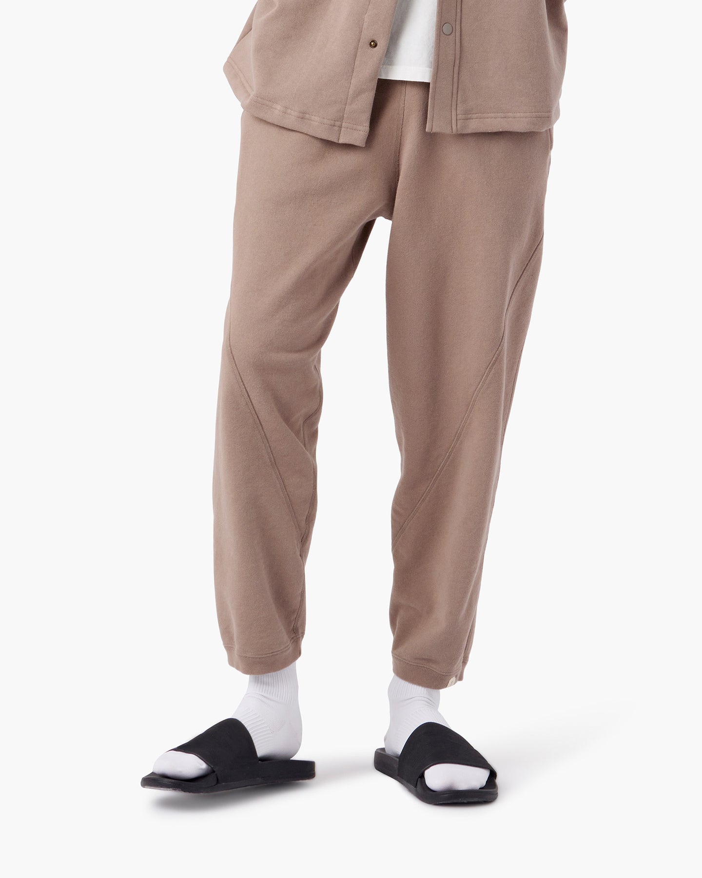 TKEES Panelled Women's Jogger Brown | FXAOYT-704