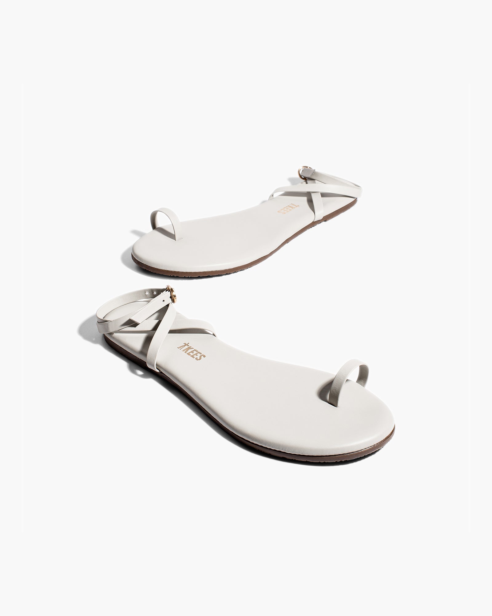 TKEES Phoebe Women's Sandals Grey | VAGMNT-605