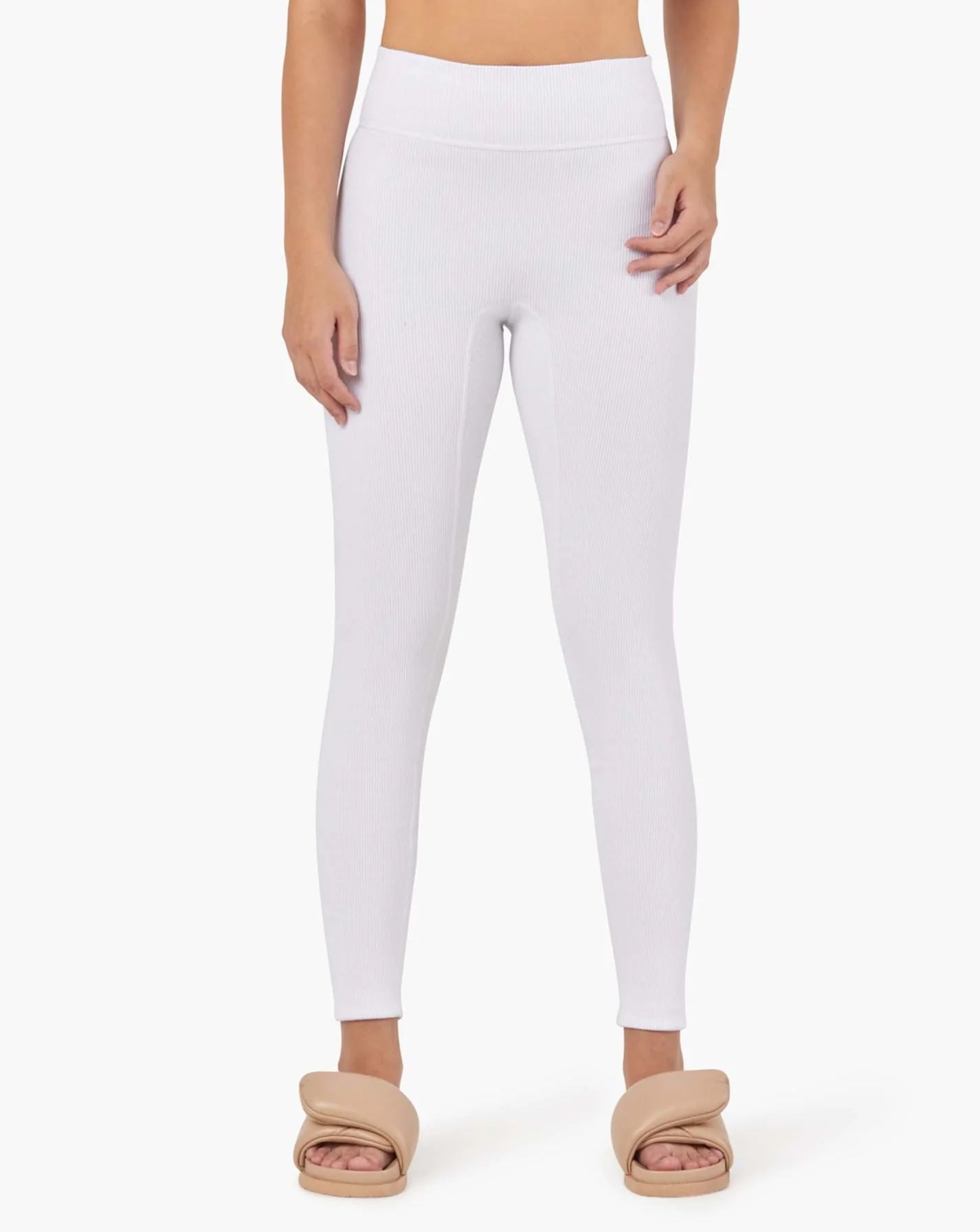 TKEES Rider Women's Leggings White | MCZFYL-389