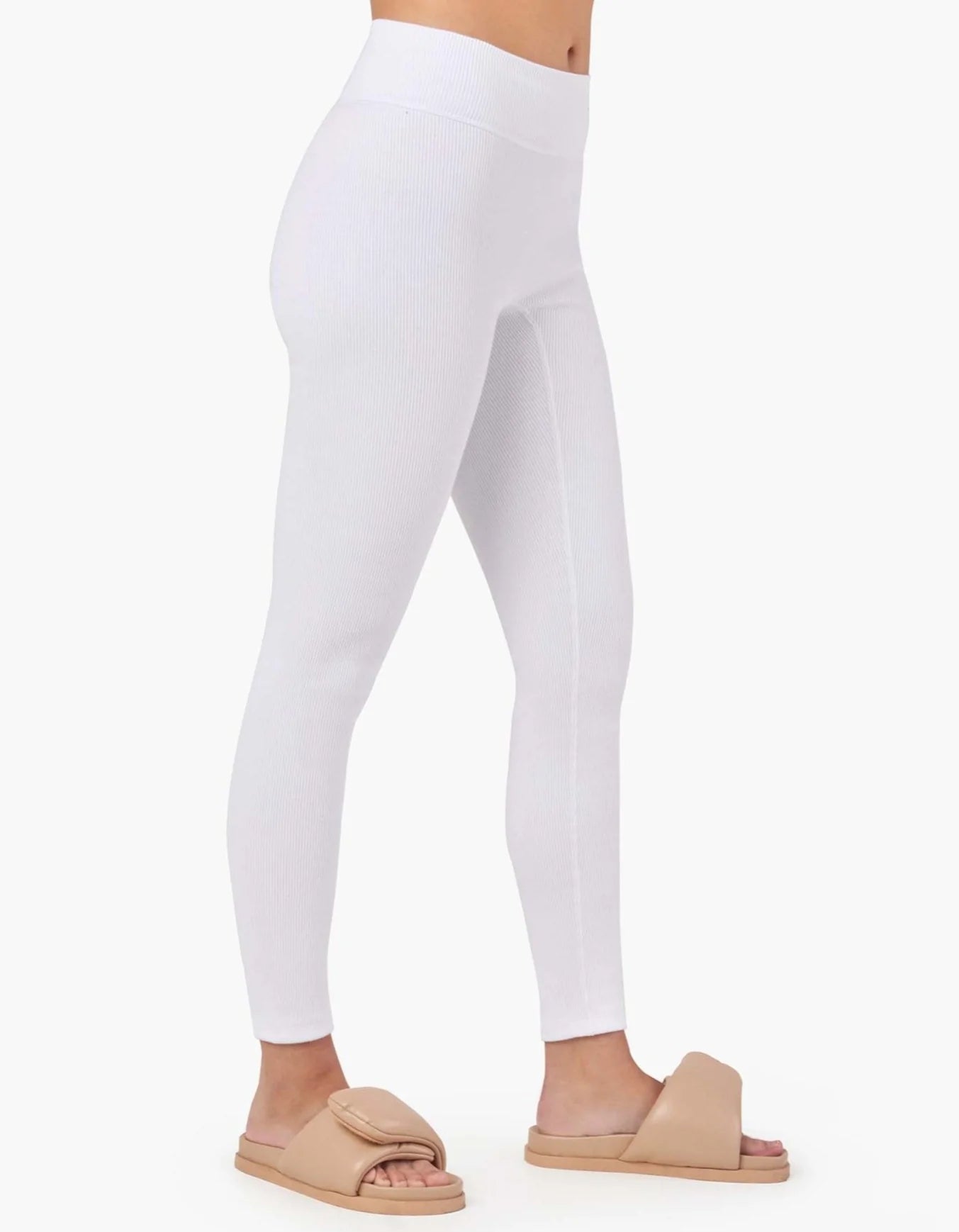 TKEES Rider Women's Leggings White | MCZFYL-389