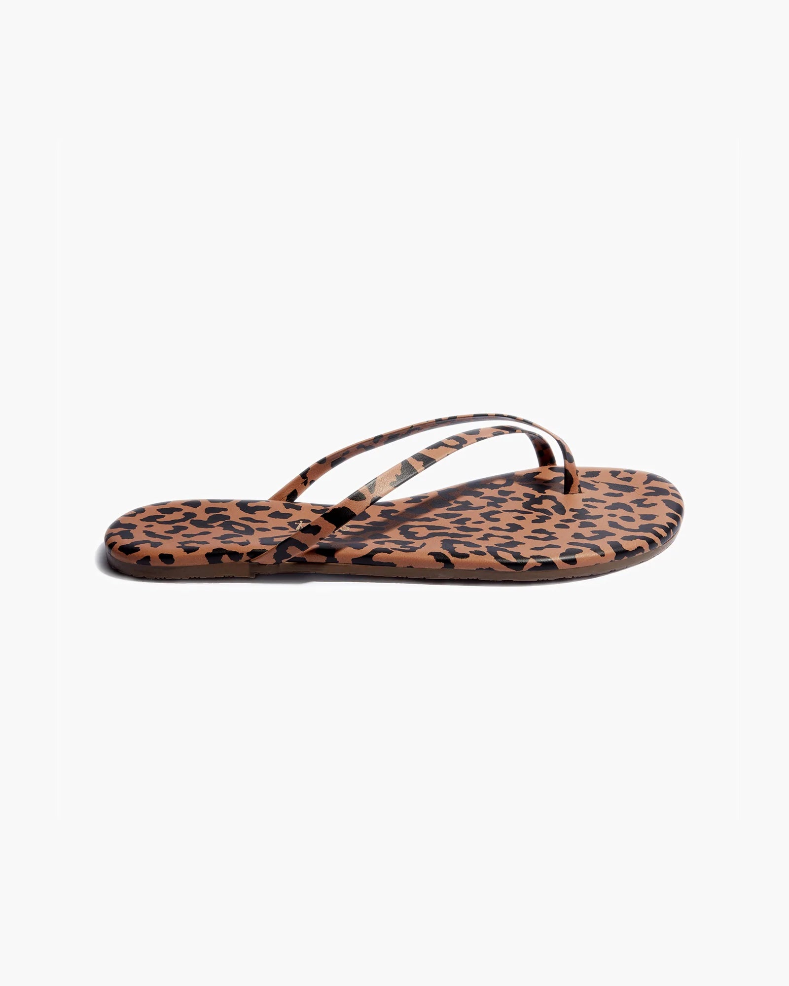 TKEES Riley Animal Women's Sandals Leopard | XCJEPY-490