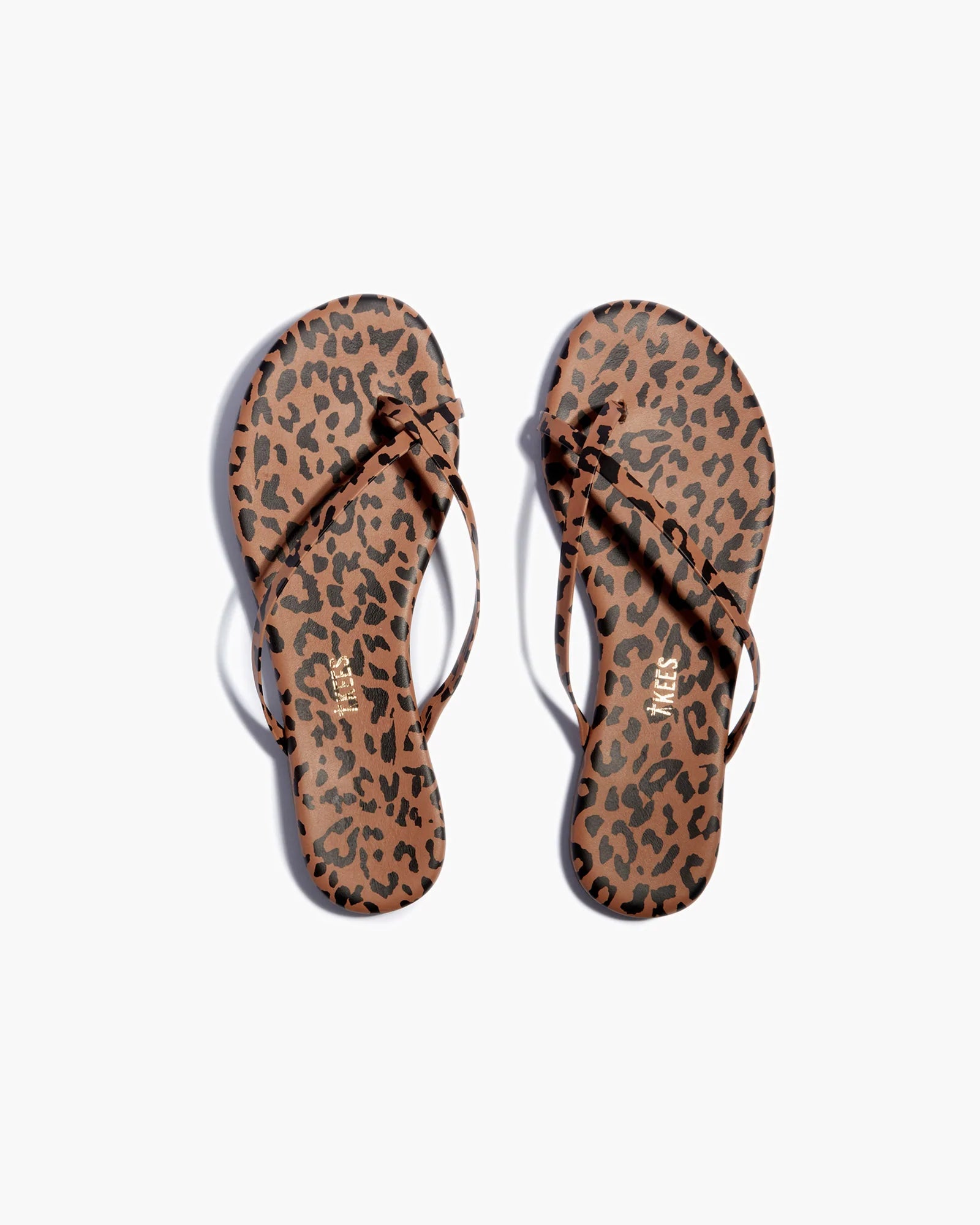 TKEES Riley Animal Women\'s Sandals Leopard | XCJEPY-490