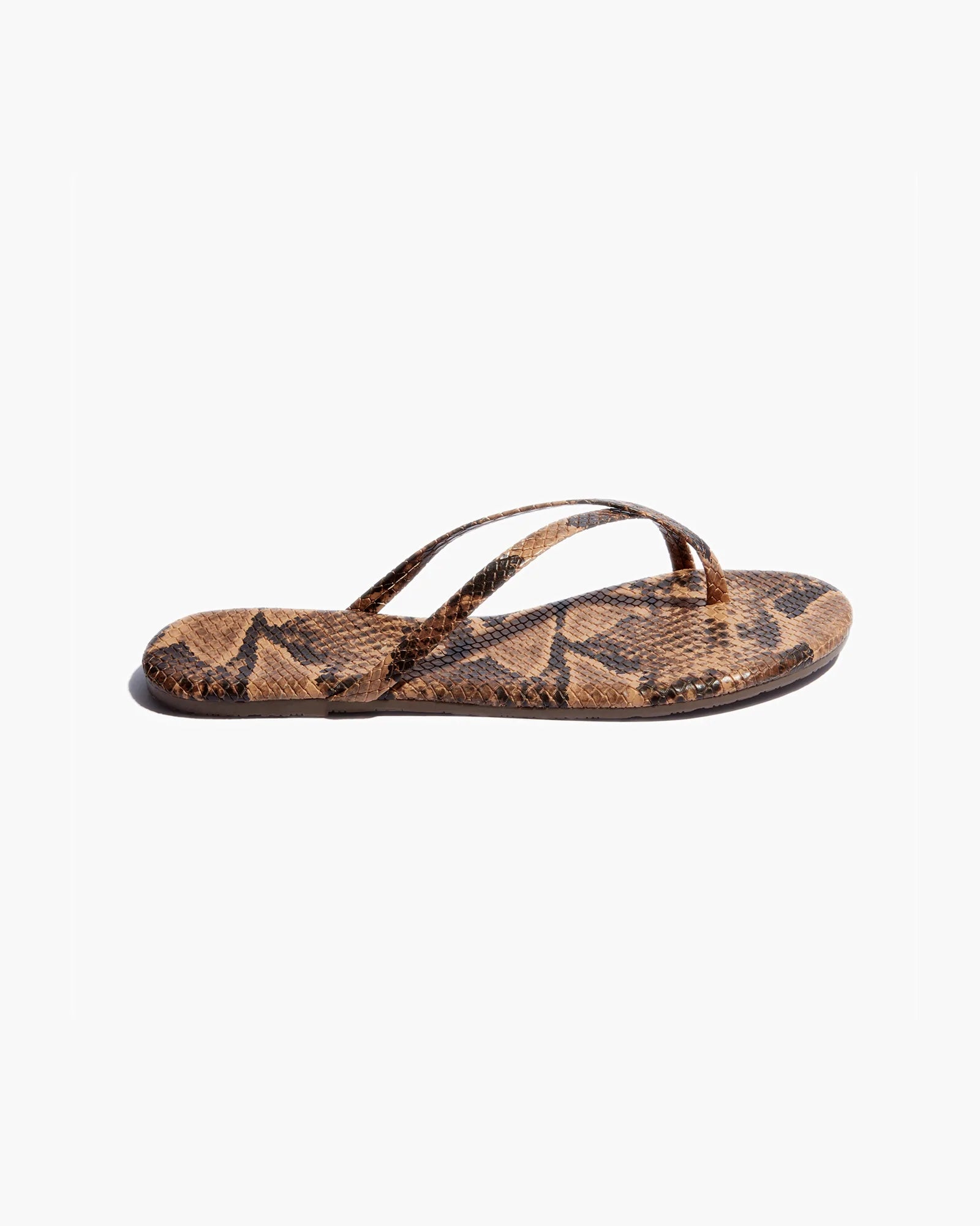 TKEES Riley Vegan Animal Women's Sandals Snake | OJBYLF-407