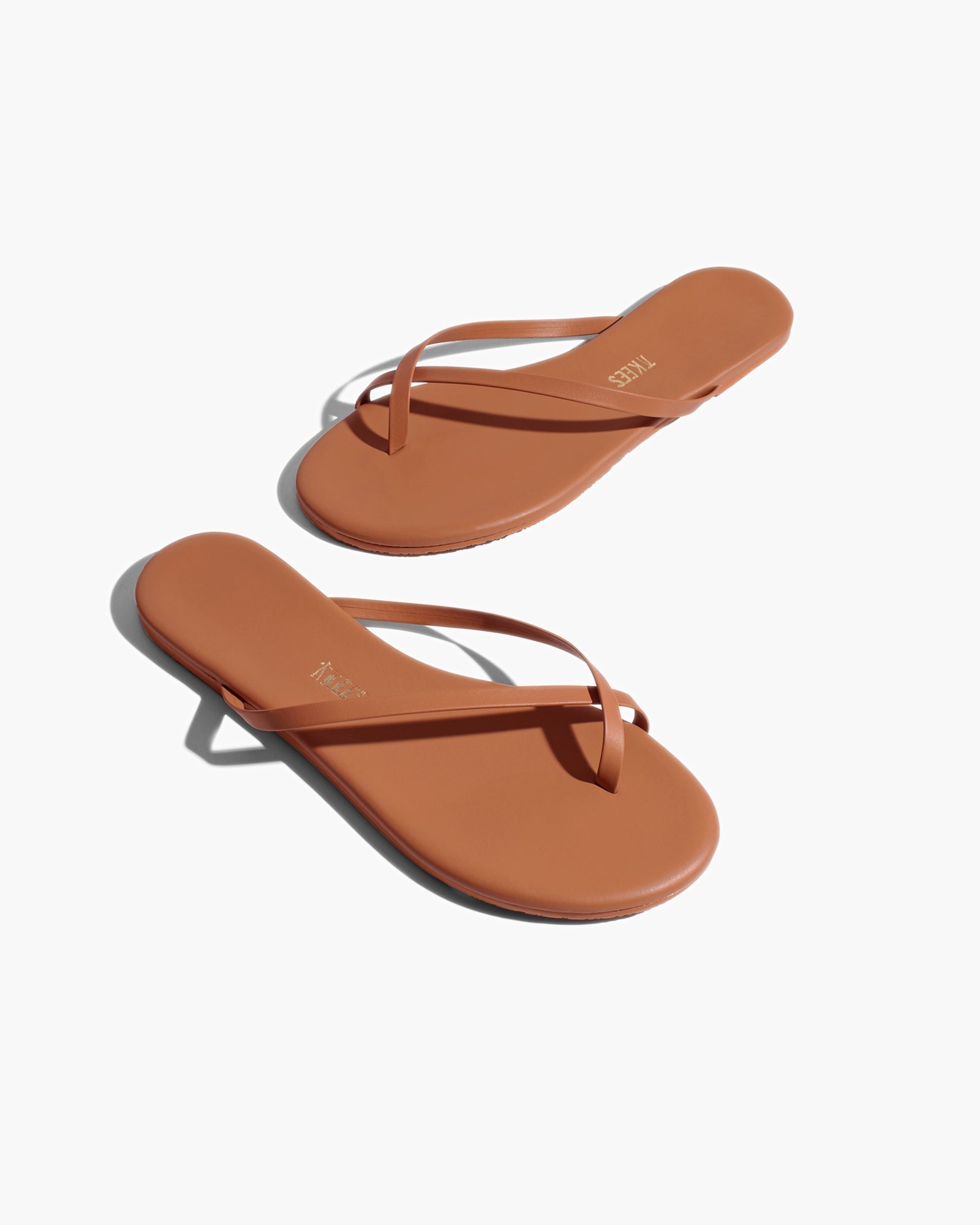 TKEES Riley Women's Sandals Rose Gold | GTLNBK-402