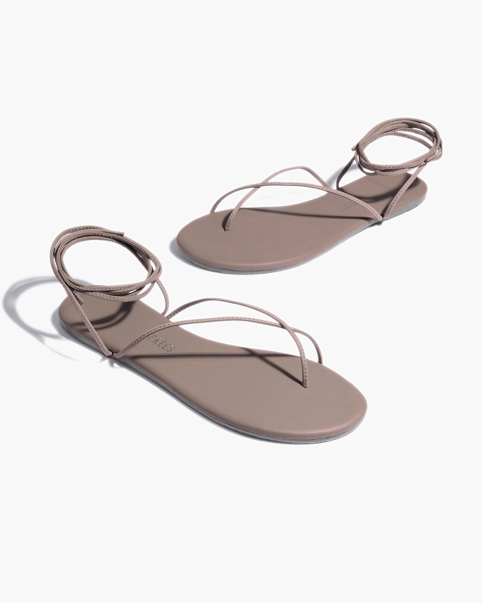 TKEES Roe Women's Sandals Khaki | NGBHZS-758