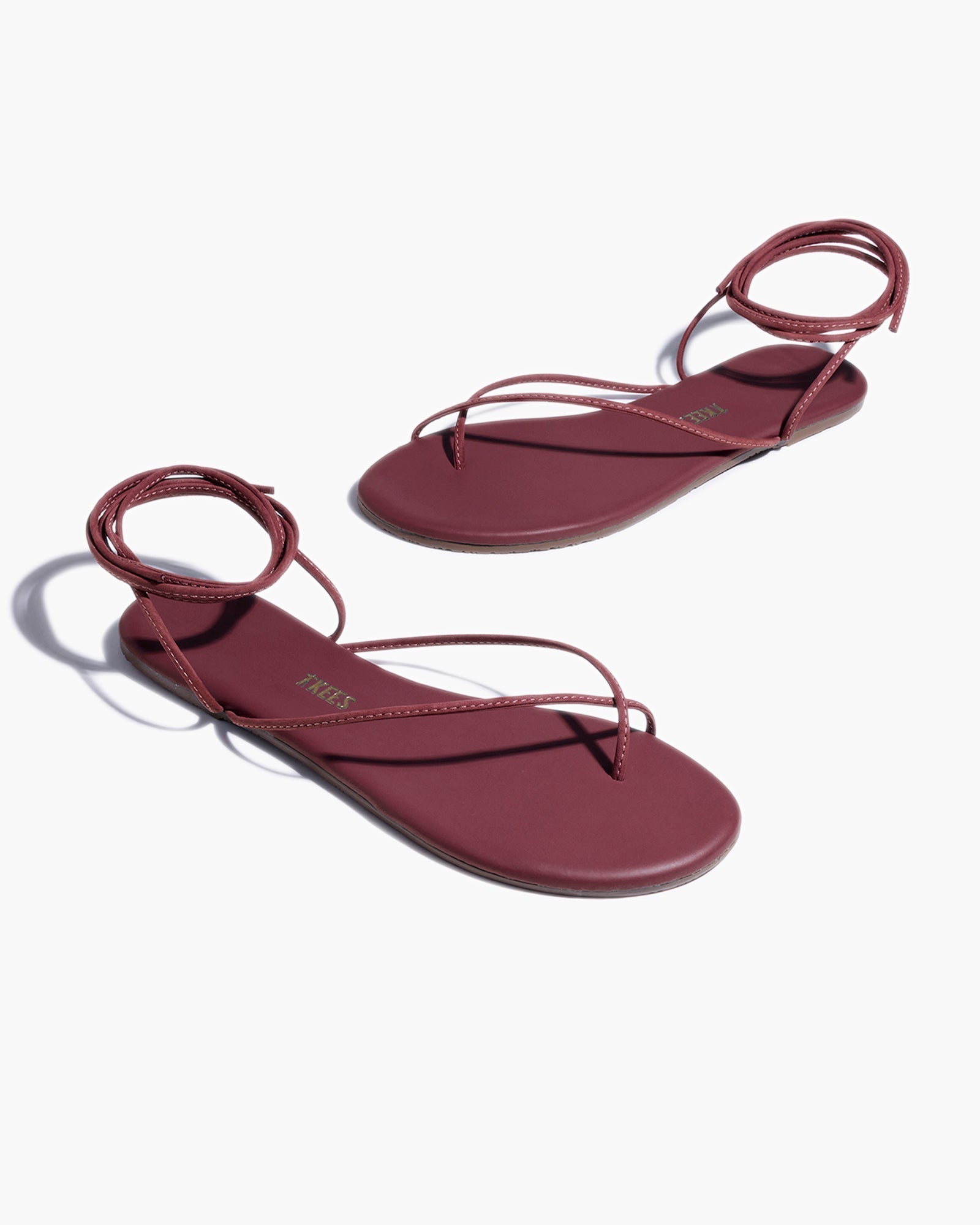 TKEES Roe Women's Sandals Red | SREMQF-904