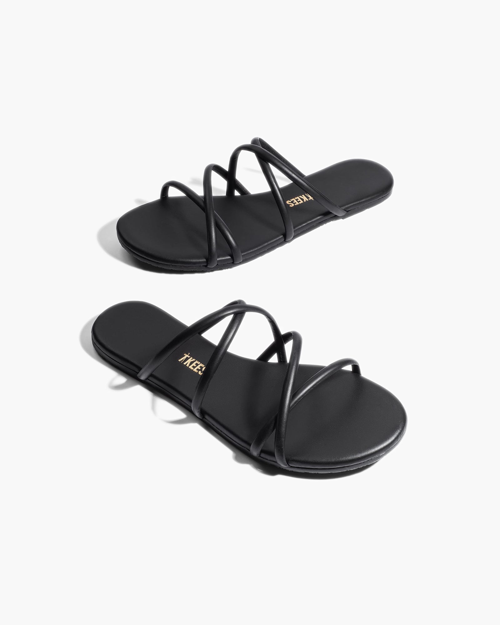 TKEES Sloane Women's Sandals Black | WYNUJM-062